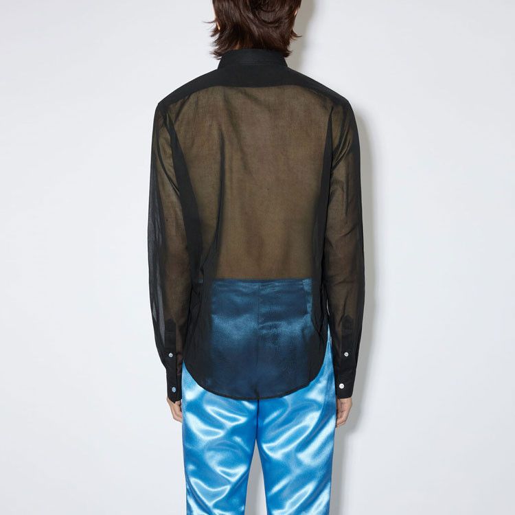 Acne Studios Acne Studios Sheer Button Up Shirt Size S Size US S / EU 44-46 / 1 - 5 Thumbnail