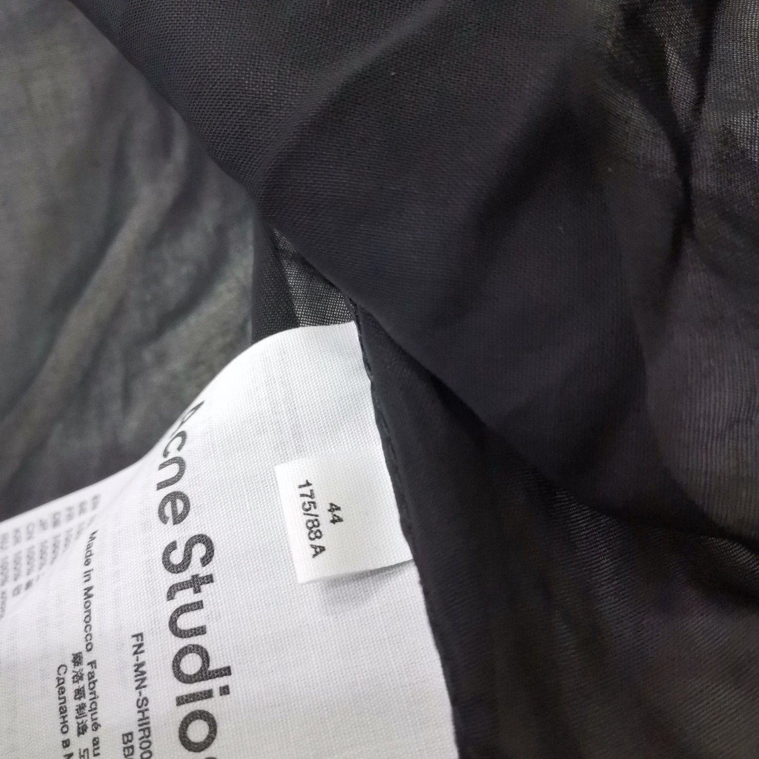 Acne Studios Acne Studios Sheer Button Up Shirt Size S Size US S / EU 44-46 / 1 - 2 Thumbnail
