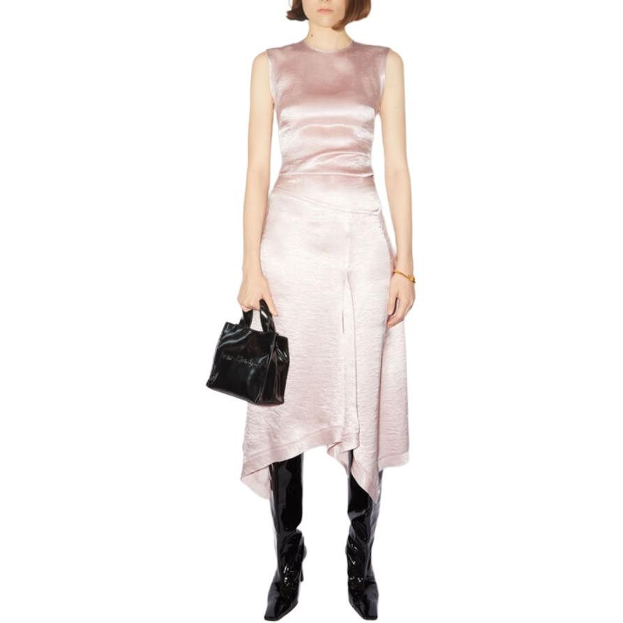 Acne Studios Acne Studios Asymmetric Midi Dress Pink Size 38 Size M / US 6-8 / IT 42-44 - 10 Thumbnail