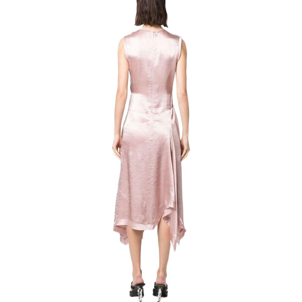 Acne Studios Acne Studios Asymmetric Midi Dress Pink Size 38 Size M / US 6-8 / IT 42-44 - 13 Thumbnail
