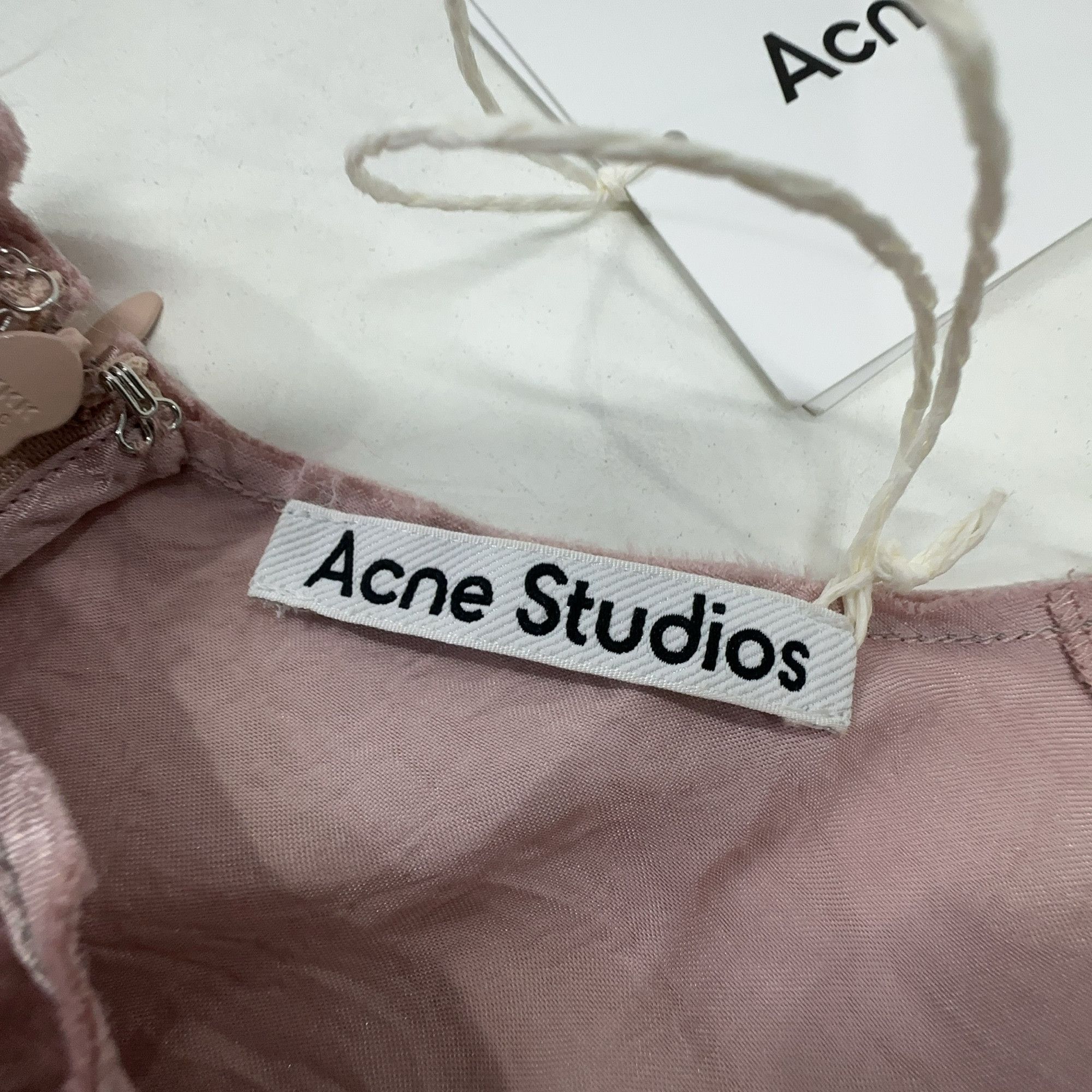 Acne Studios Acne Studios Asymmetric Midi Dress Pink Size 38 Size M / US 6-8 / IT 42-44 - 4 Thumbnail