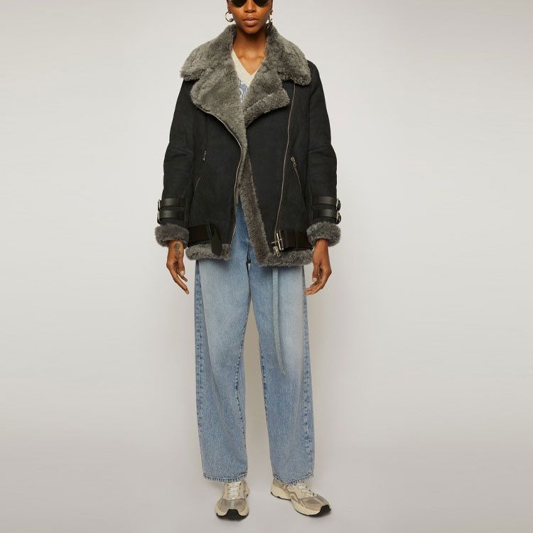 Acne Studios Acne Studios Velocite Shearling Jacket Size 34 Size XXS / US 00 / IT 34 - 8 Thumbnail