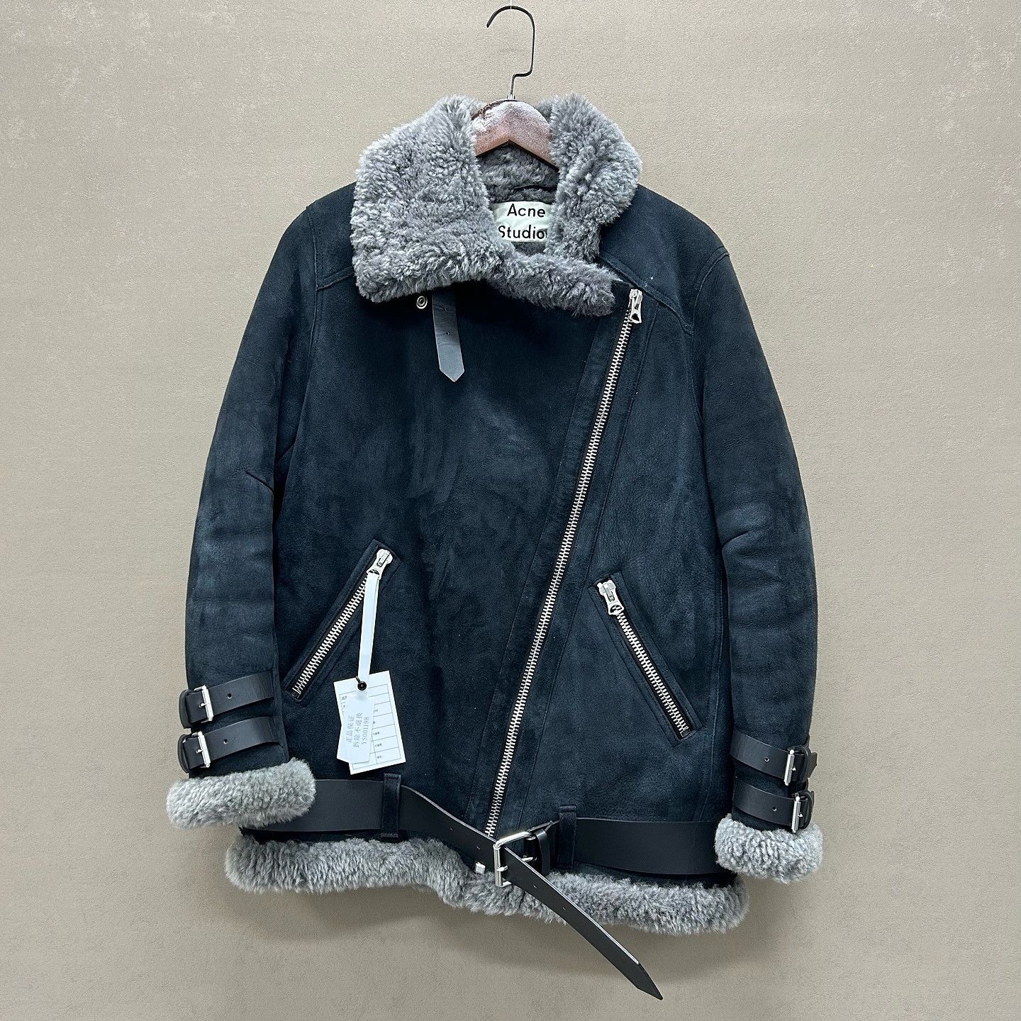 Acne Studios Acne Studios Velocite Shearling Jacket Size 34 Size XXS / US 00 / IT 34 - 6 Thumbnail