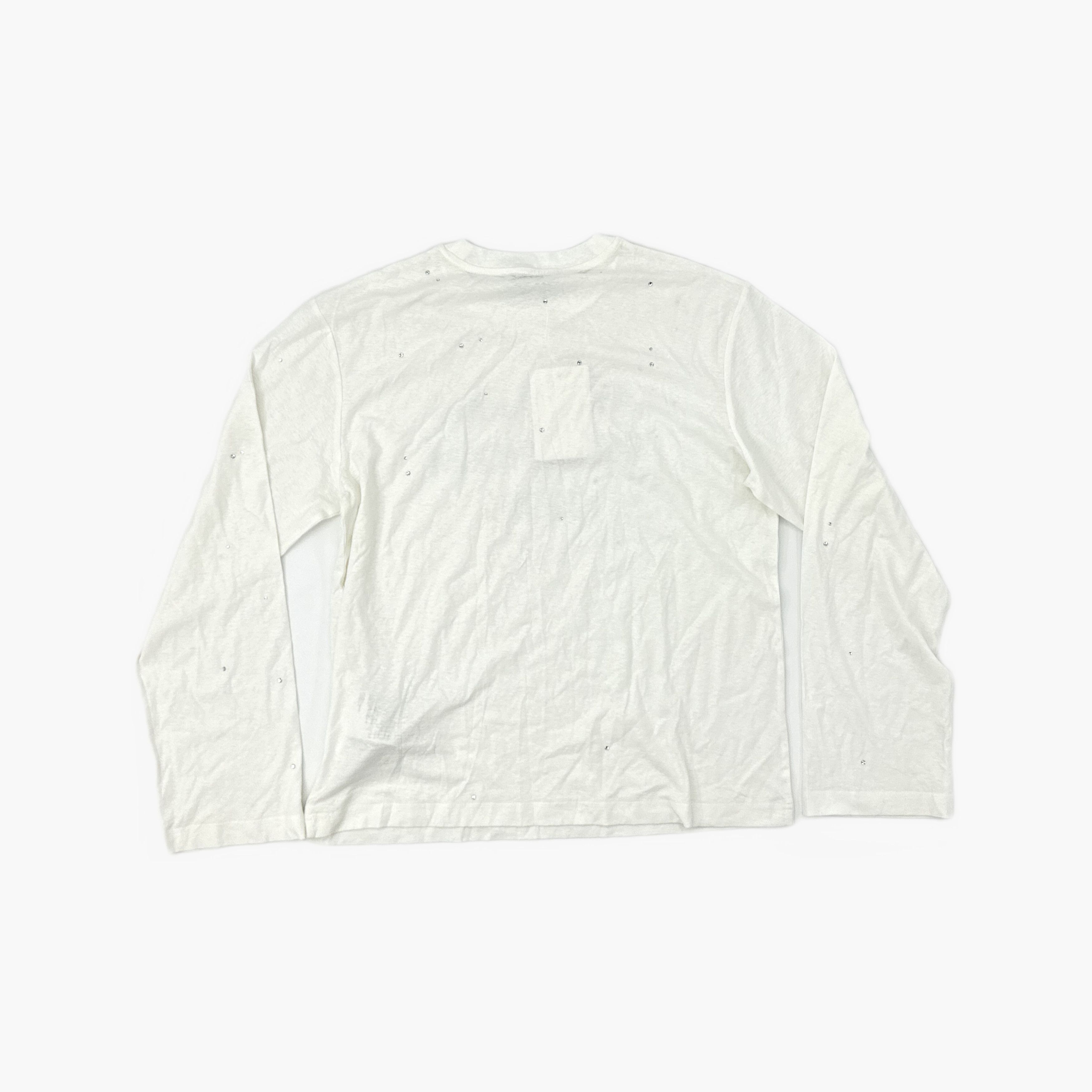 Acne Studios Acne Studios 1996 Rhinestone Long Sleeve T-Shirt XS Size US XS / EU 42 / 0 - 2 Thumbnail