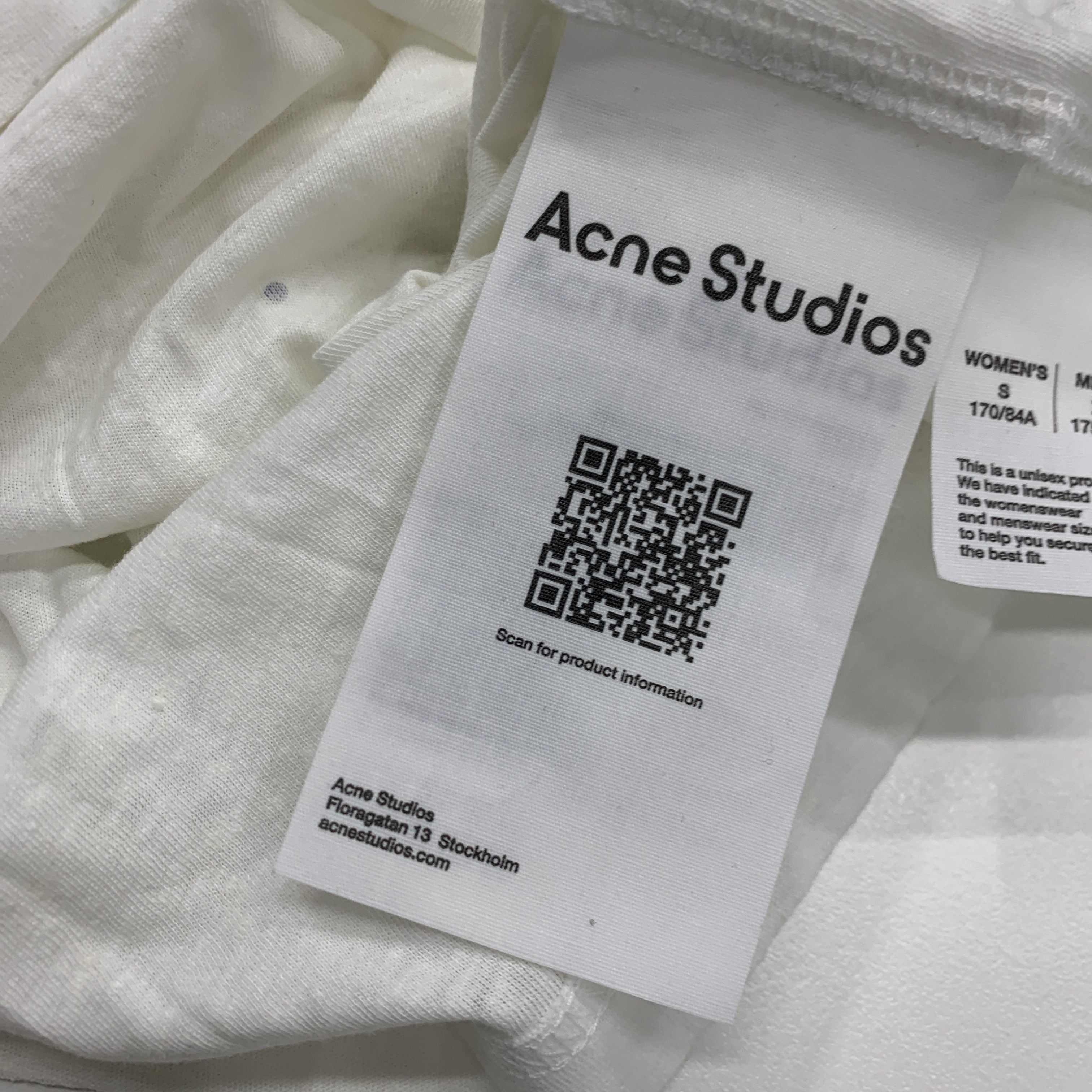 Acne Studios Acne Studios 1996 Rhinestone Long Sleeve T-Shirt XS Size US XS / EU 42 / 0 - 4 Thumbnail