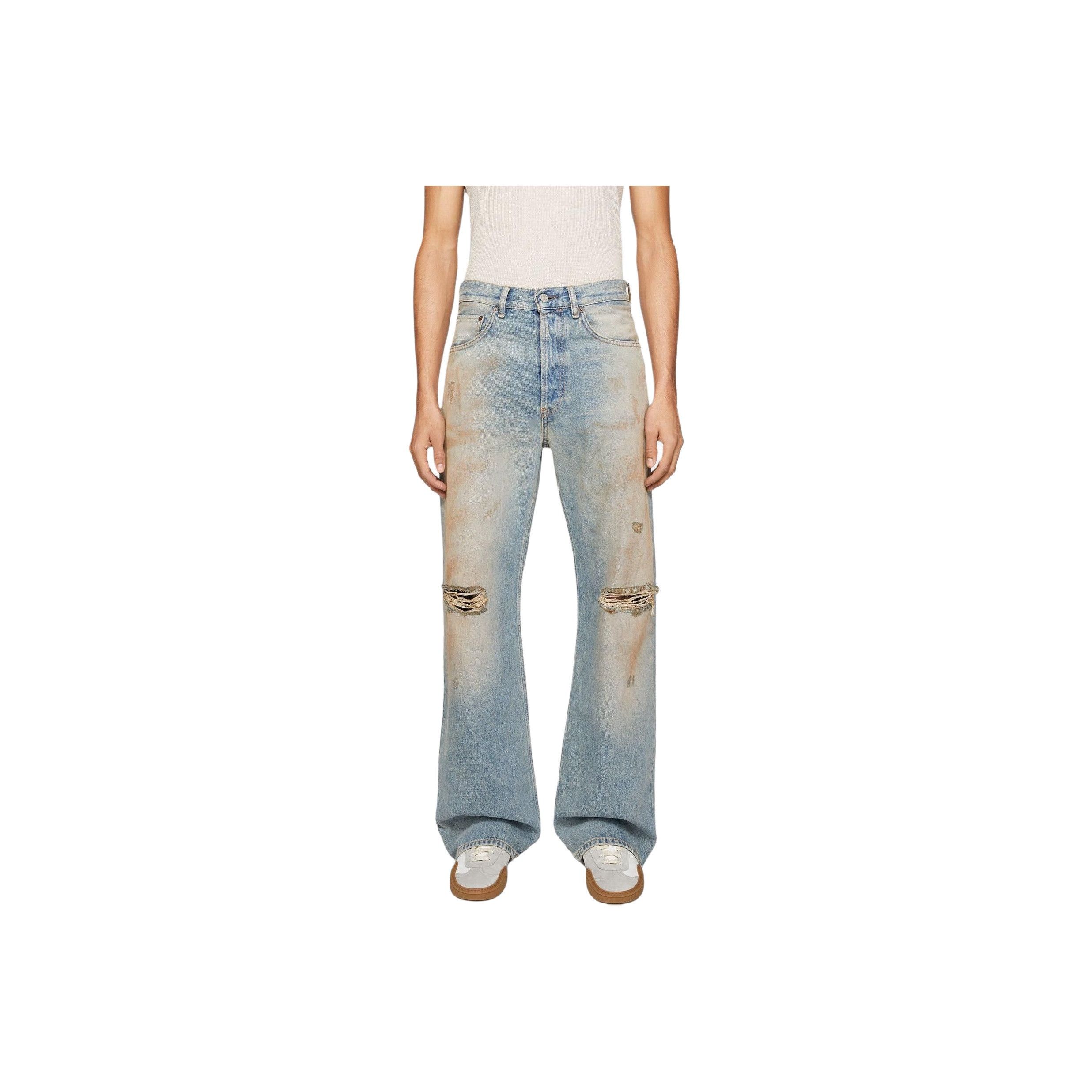 Acne Studios Acne Studios Penicillin Distressed Jeans Size 30 Size US 30 / EU 46 - 8 Thumbnail