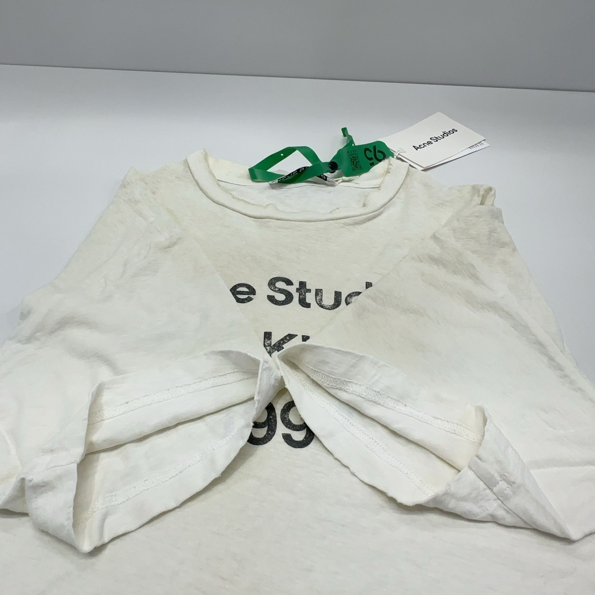 Acne Studios Acne Studios Logo T-Shirt XXS Size US XXS / EU 40 - 9 Thumbnail