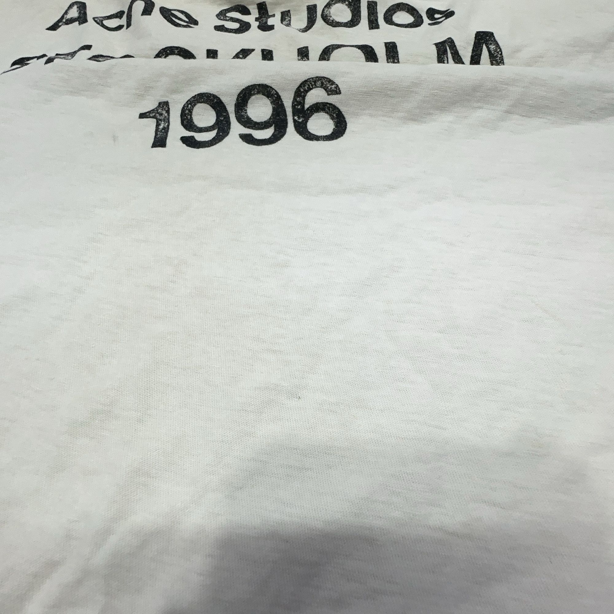 Acne Studios Acne Studios Logo T-Shirt XXS Size US XXS / EU 40 - 5 Thumbnail