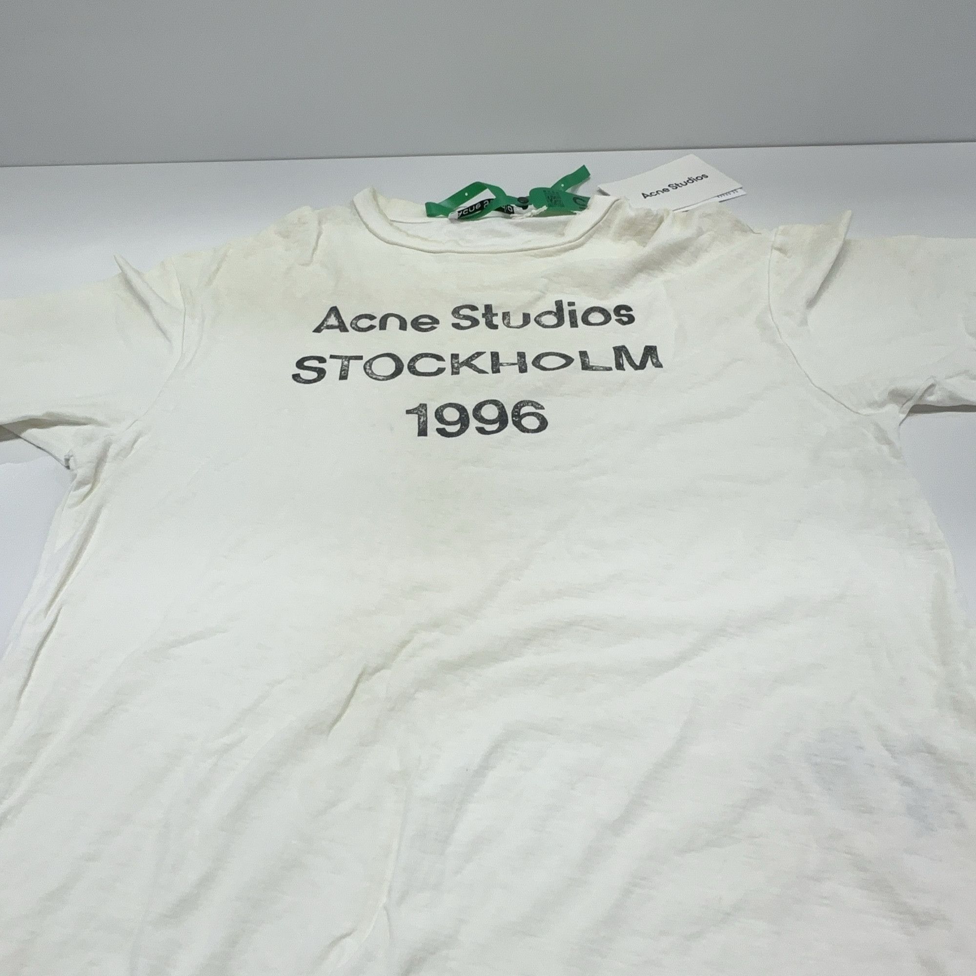 Acne Studios Acne Studios Logo T-Shirt XXS Size US XXS / EU 40 - 7 Thumbnail
