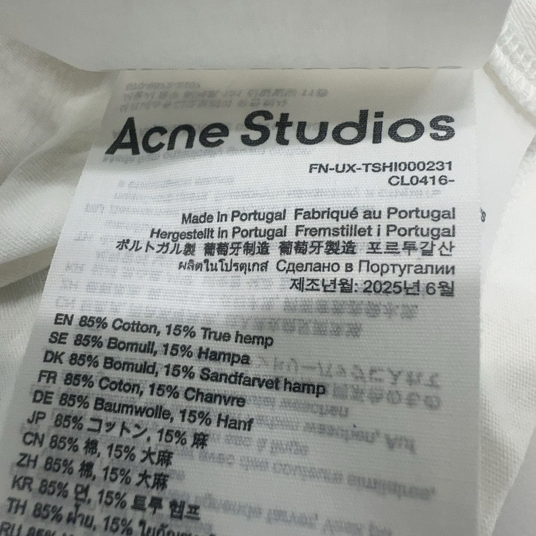 Acne Studios Acne Studios 1996 Logo Long Sleeve T-Shirt Size XS Size US XS / EU 42 / 0 - 6 Thumbnail
