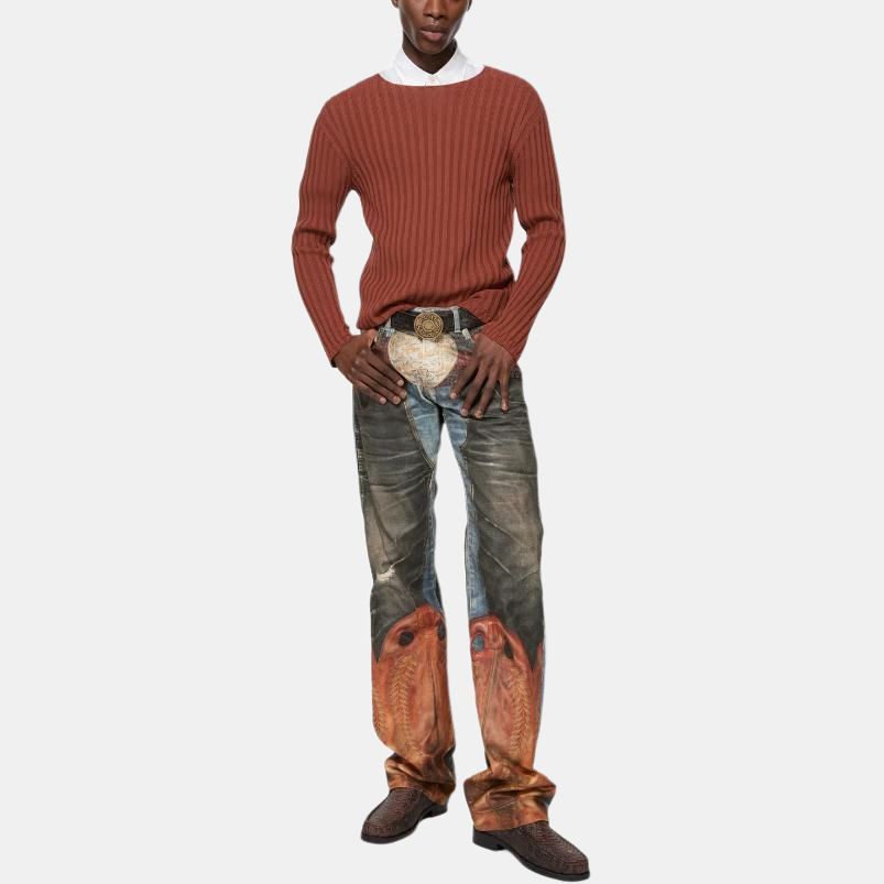 Acne Studios Acne Studios Ribbed Crewneck Sweater Size M Size US M / EU 48-50 / 2 - 6 Thumbnail