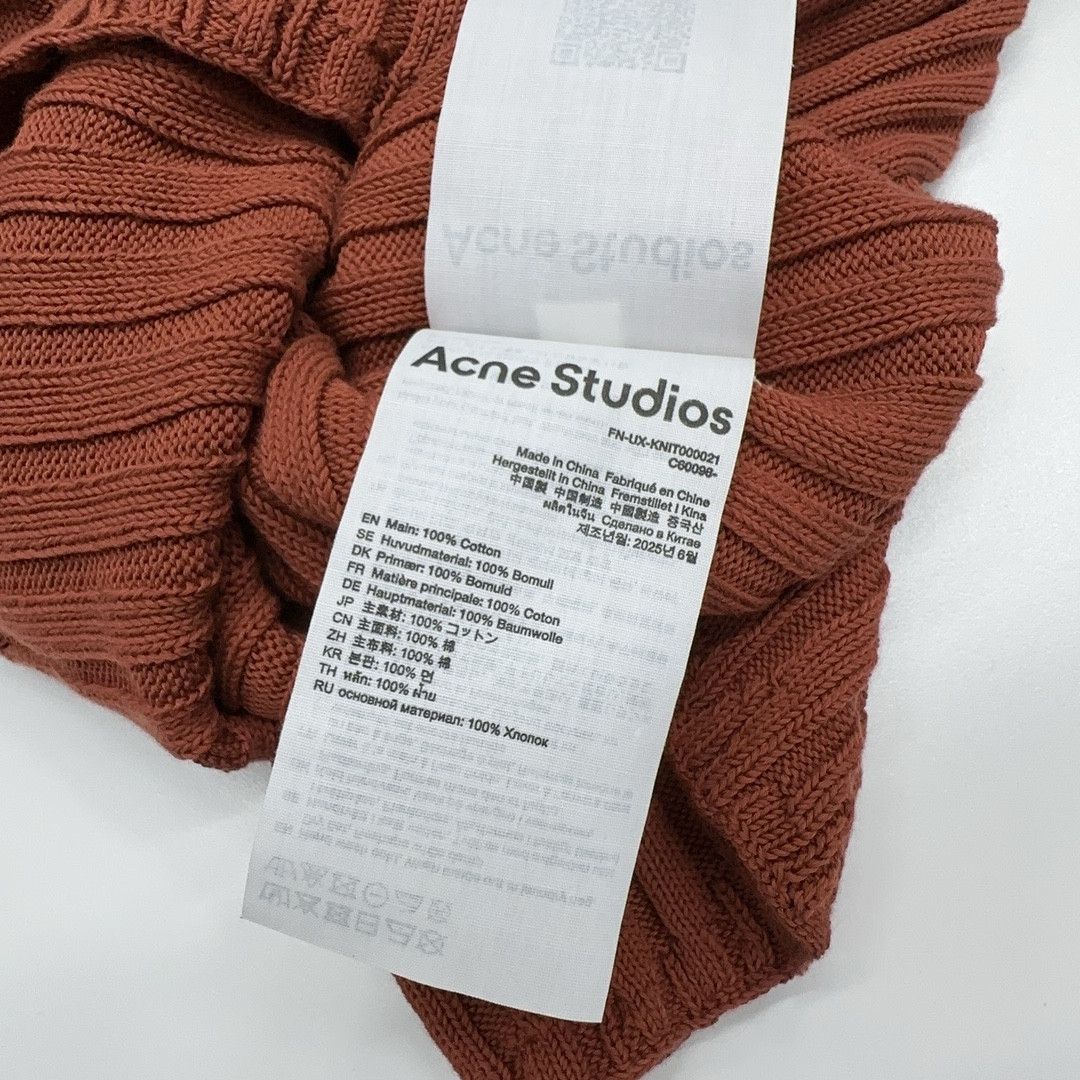 Acne Studios Acne Studios Ribbed Crewneck Sweater Size M Size US M / EU 48-50 / 2 - 4 Thumbnail
