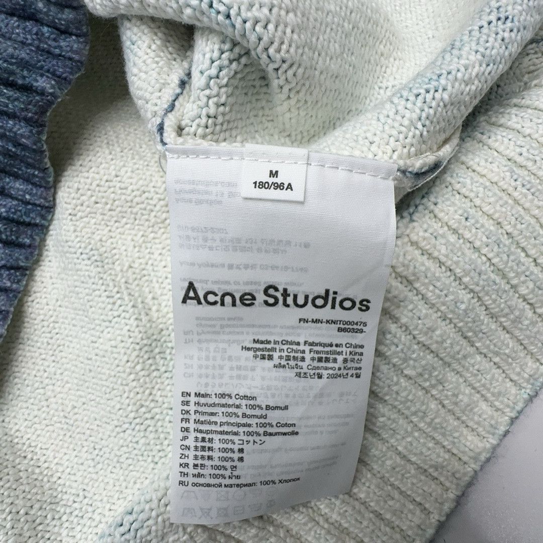 Acne Studios Acne Studios Tie-Dye Knit Sweater Size M Size US M / EU 48-50 / 2 - 3 Thumbnail