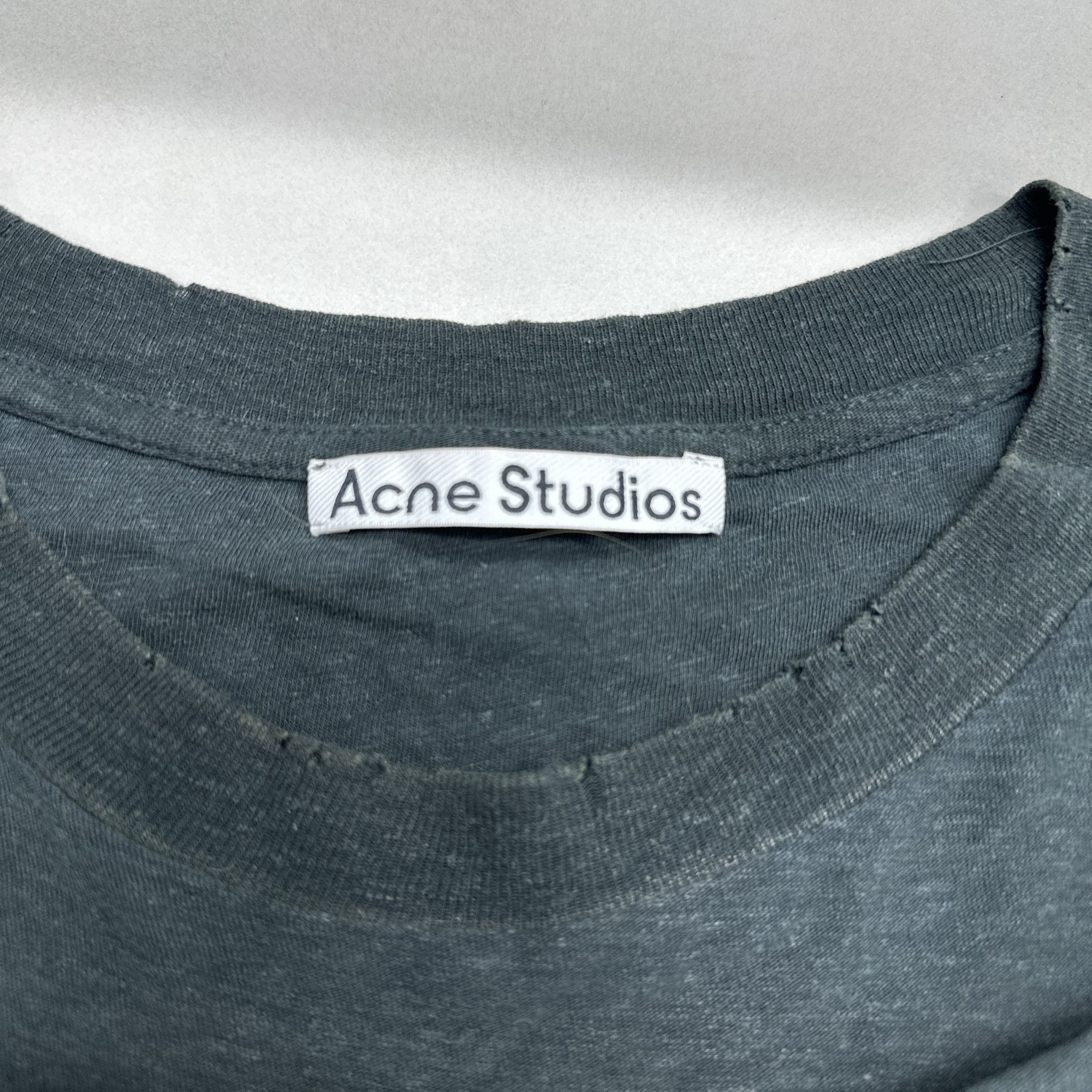 Acne Studios Acne Studios Stockholm 1996 Logo T-Shirt Size M Size US M / EU 48-50 / 2 - 3 Thumbnail