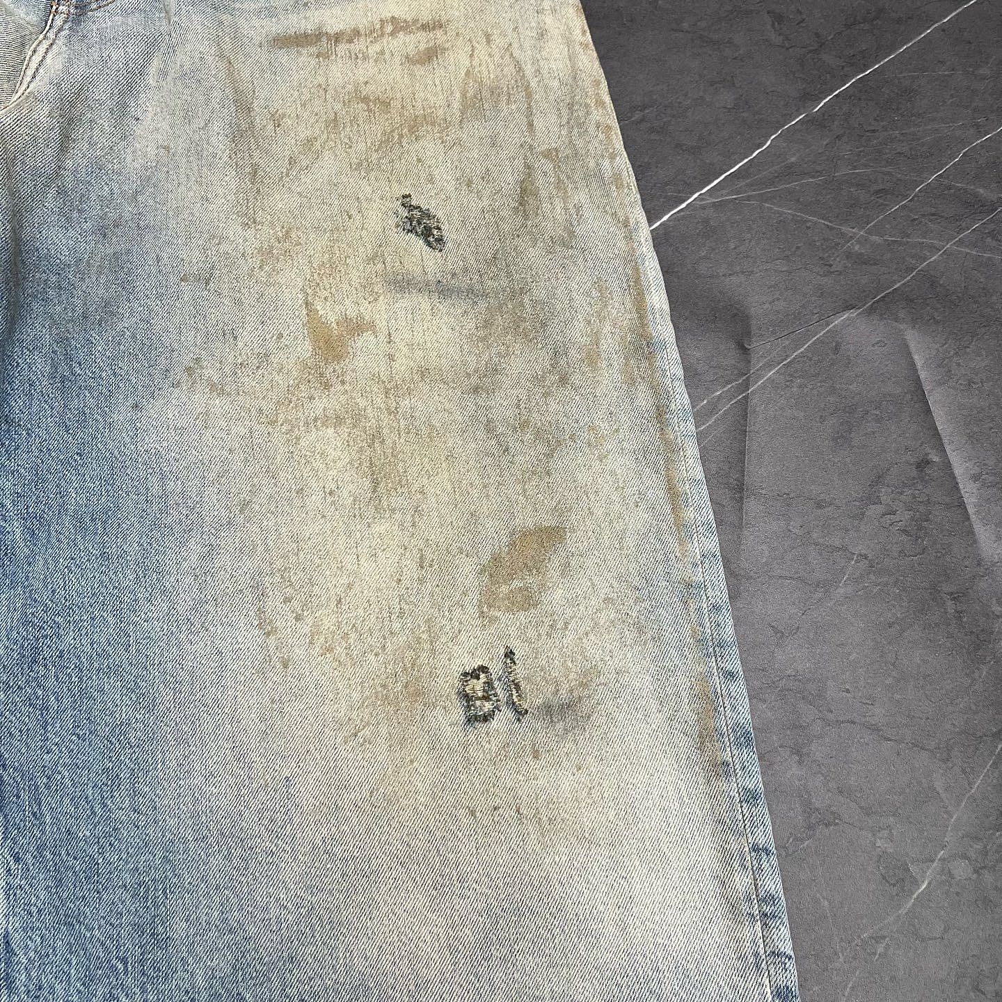 Acne Studios Acne Studios Dirty Baggy Jeans Size 40 Size 27" / US 4 / IT 40 - 3 Thumbnail