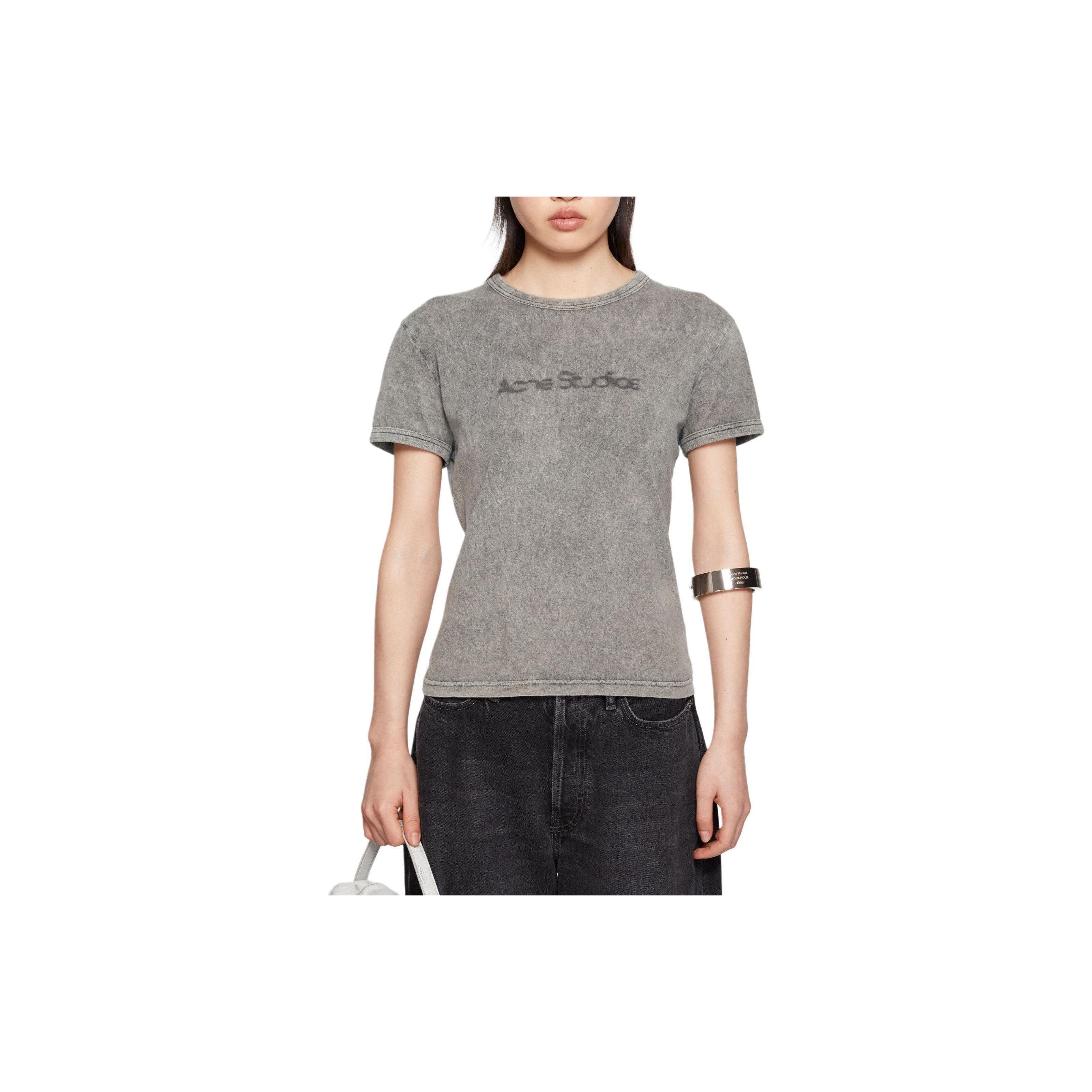 Acne Studios Acne Studios Faded Logo T-Shirt Size XXS Size US XXS / EU 40 - 9 Thumbnail