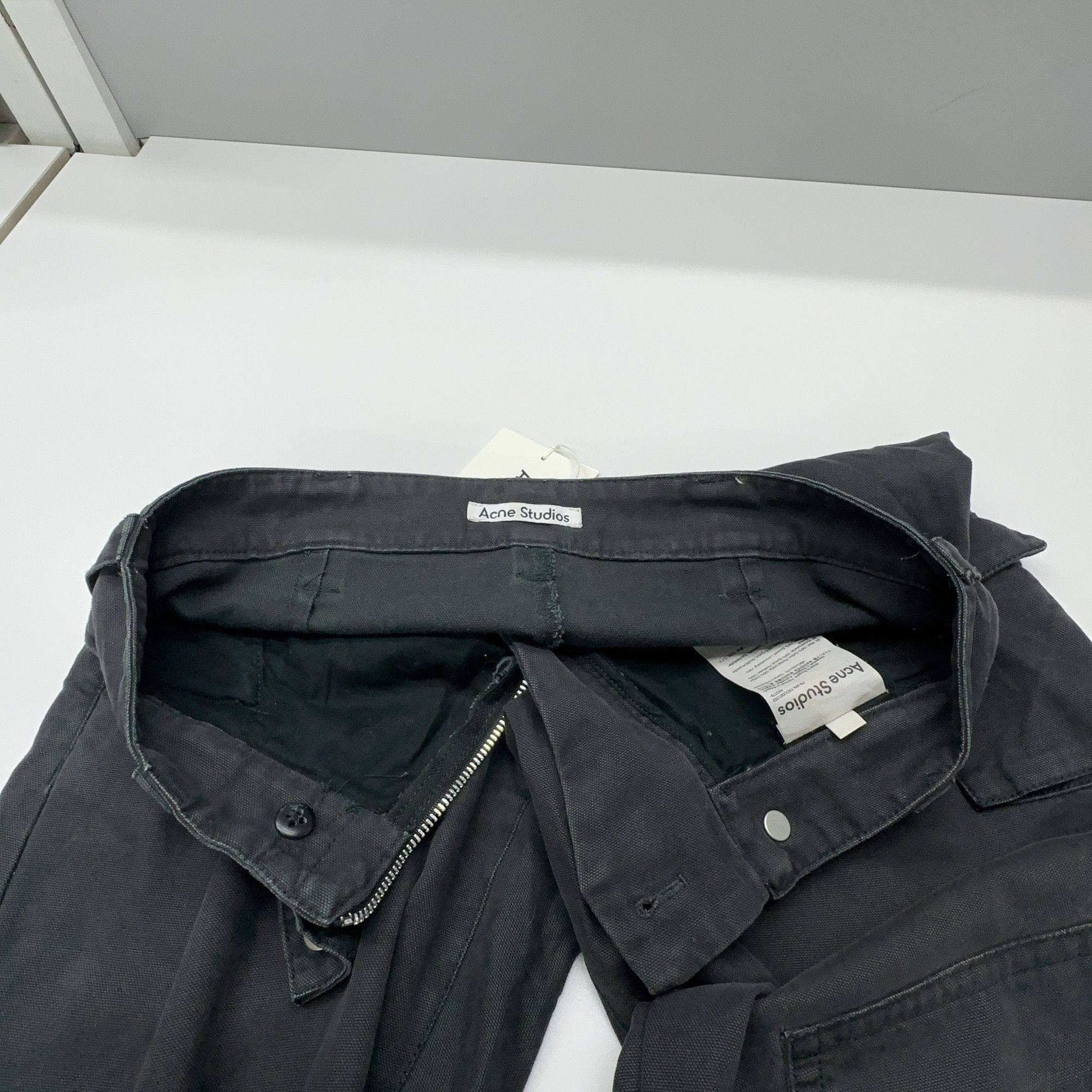 Acne Studios Acne Studios Charcoal Utility Cargo Pants Size 34 Size 24" / US 00 / IT 34 - 8 Thumbnail