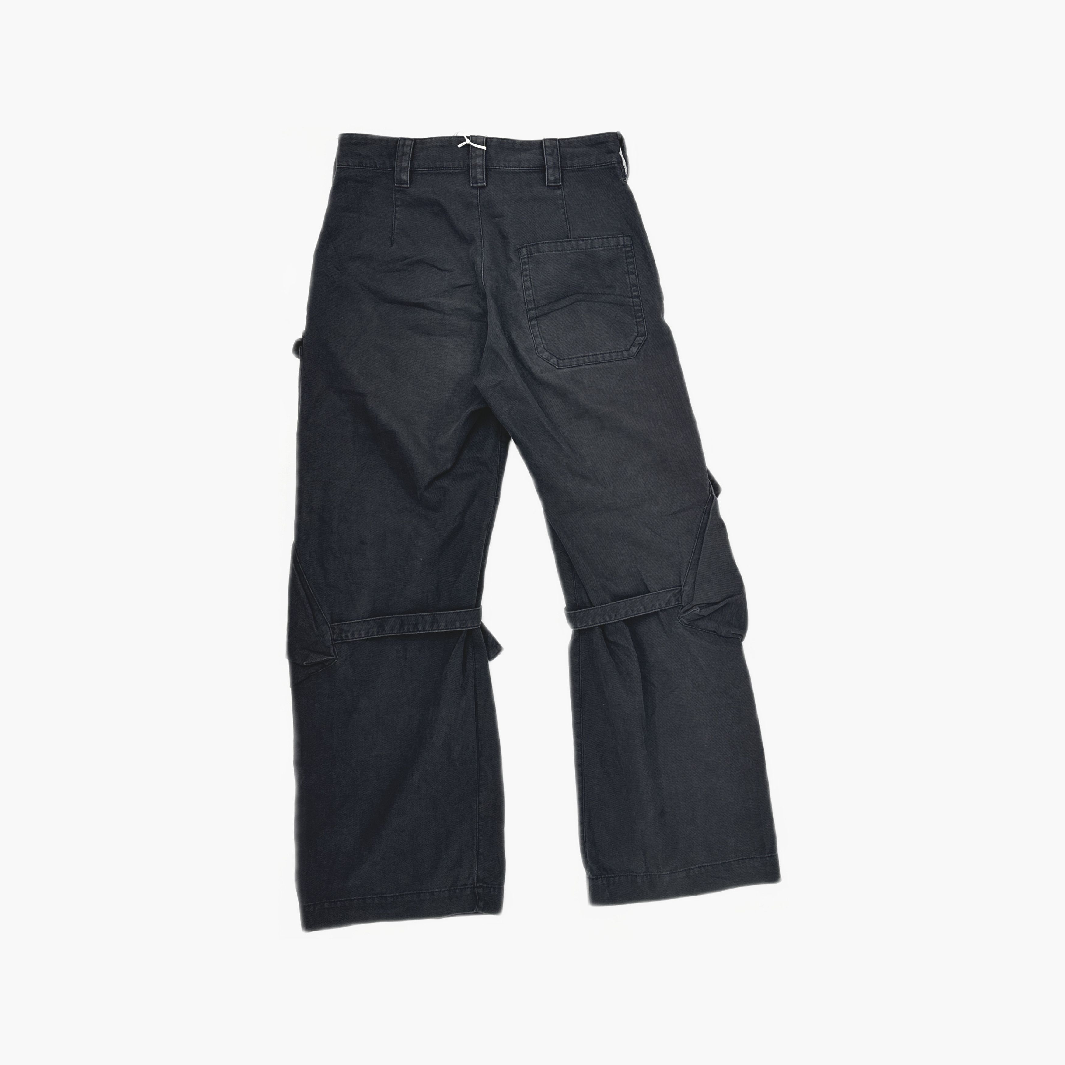 Acne Studios Acne Studios Charcoal Utility Cargo Pants Size 34 Size 24" / US 00 / IT 34 - 2 Thumbnail