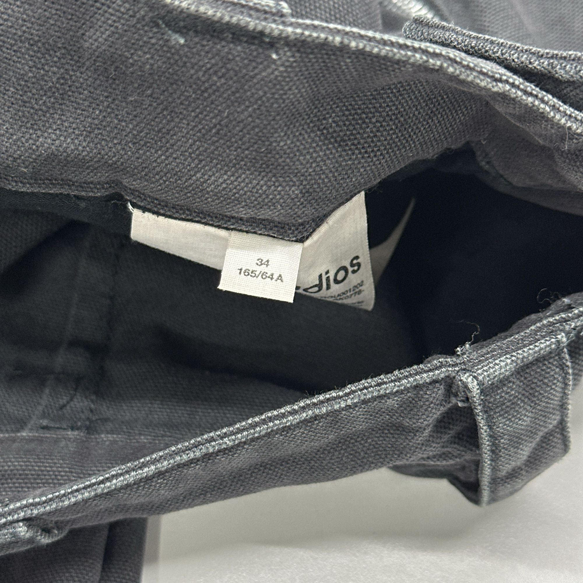 Acne Studios Acne Studios Charcoal Utility Cargo Pants Size 34 Size 24" / US 00 / IT 34 - 5 Thumbnail