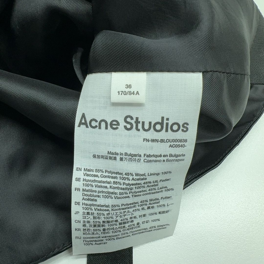 Acne Studios Acne Studios One Shoulder Button Vest Size 36 Size XS / US 0-2 / IT 36-38 - 4 Thumbnail