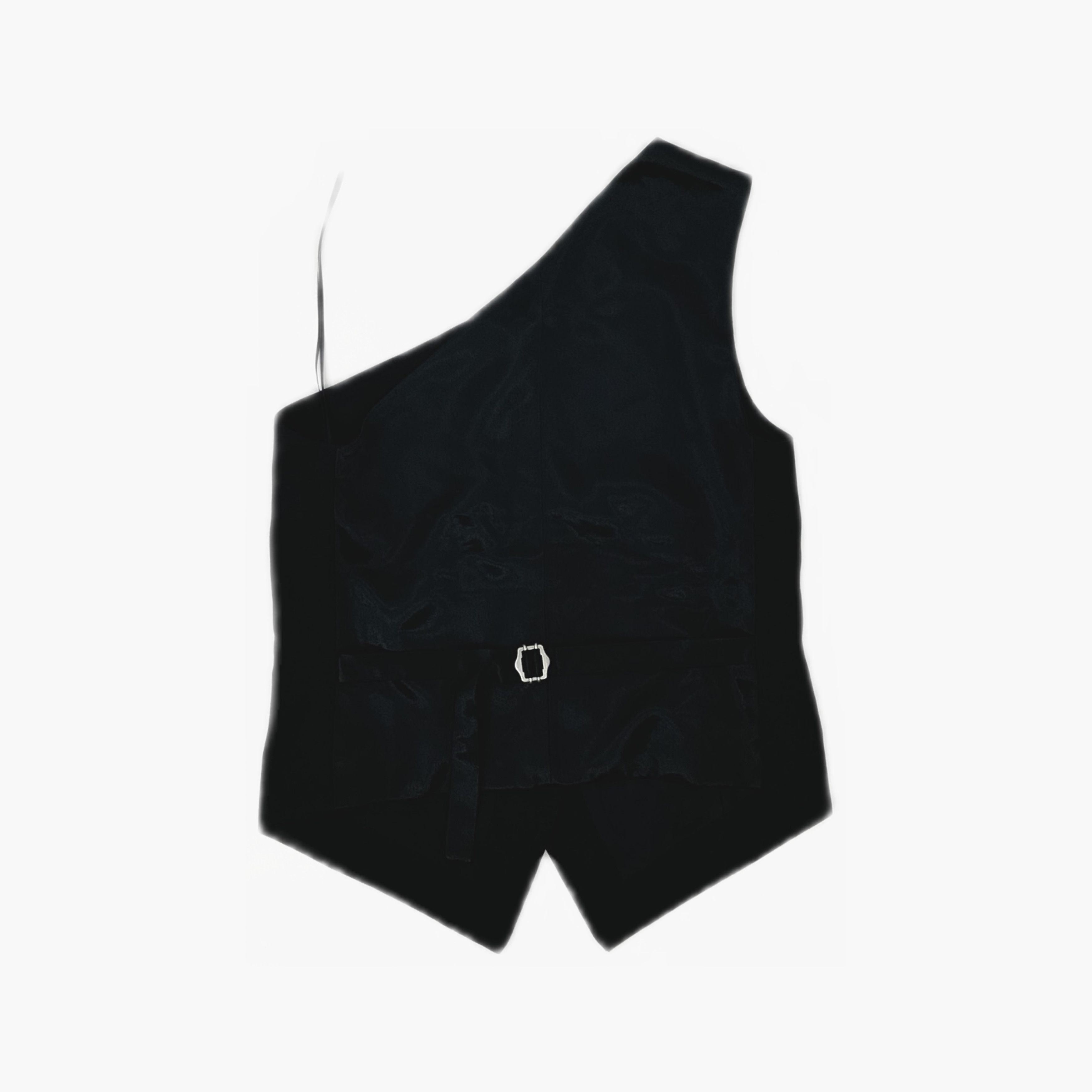 Acne Studios Acne Studios One Shoulder Button Vest Size 36 Size XS / US 0-2 / IT 36-38 - 2 Thumbnail