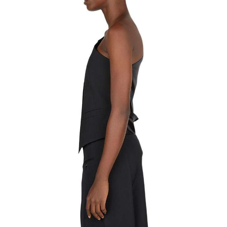 Acne Studios Acne Studios One Shoulder Button Vest Size 36 Size XS / US 0-2 / IT 36-38 - 6 Thumbnail