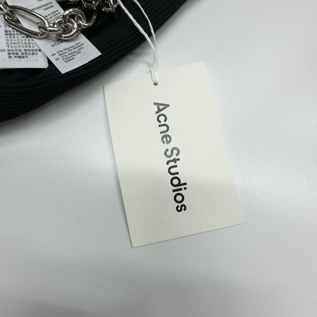 Acne Studios Acne Studios Chain Detail V-Neck Sweater Size XS Size XS / US 0-2 / IT 36-38 - 3 Thumbnail