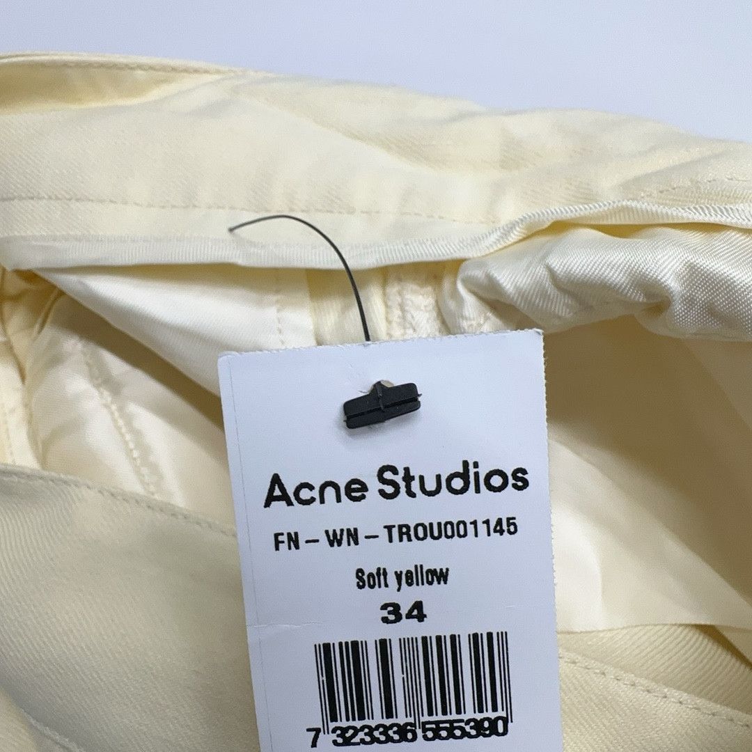 Acne Studios Acne Studios Ruched Yellow Pants Size 34 Size 24" / US 00 / IT 34 - 4 Thumbnail