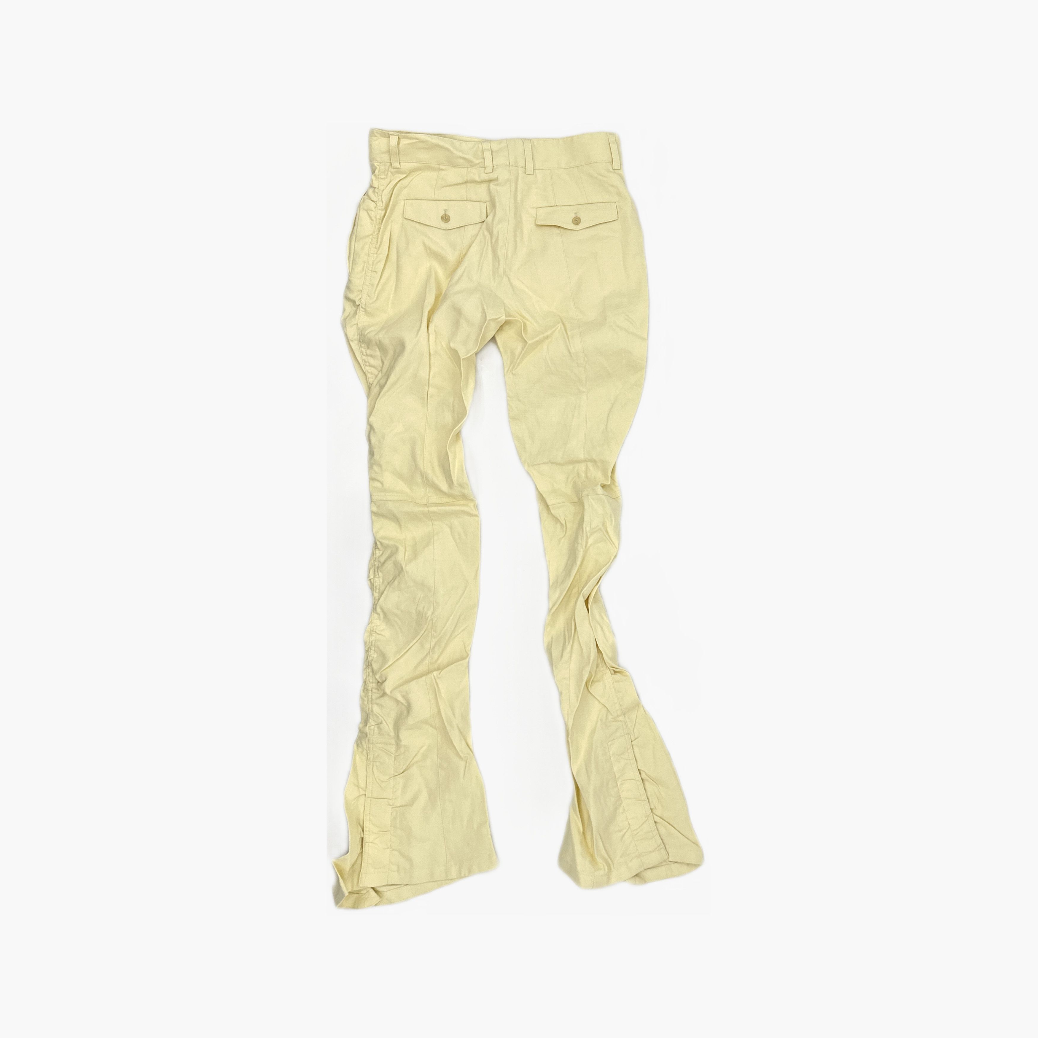 Acne Studios Acne Studios Ruched Yellow Pants Size 34 Size 24" / US 00 / IT 34 - 2 Thumbnail