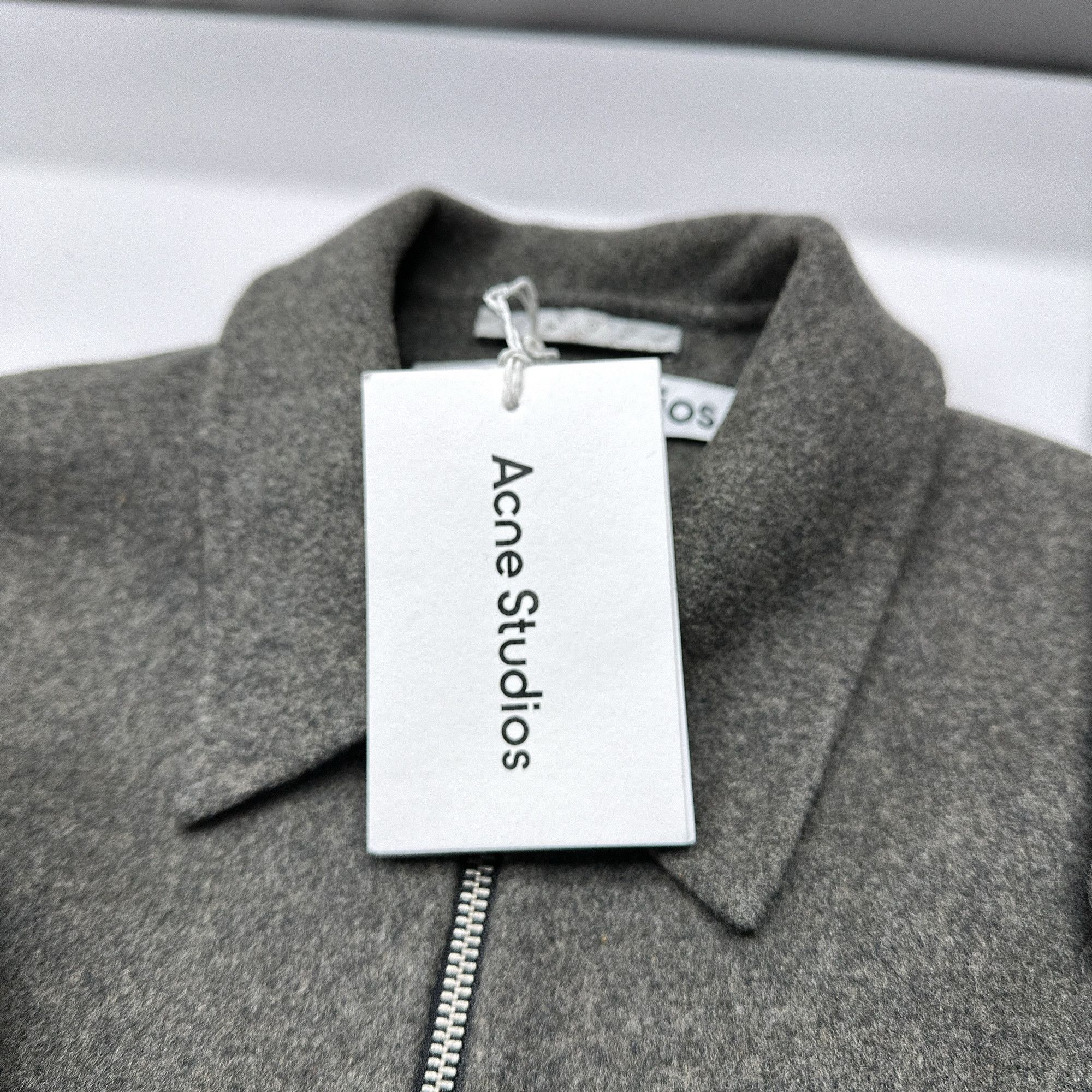 Acne Studios Acne Studios Wool Zip-Up Jacket Size S Size US S / EU 44-46 / 1 - 4 Thumbnail