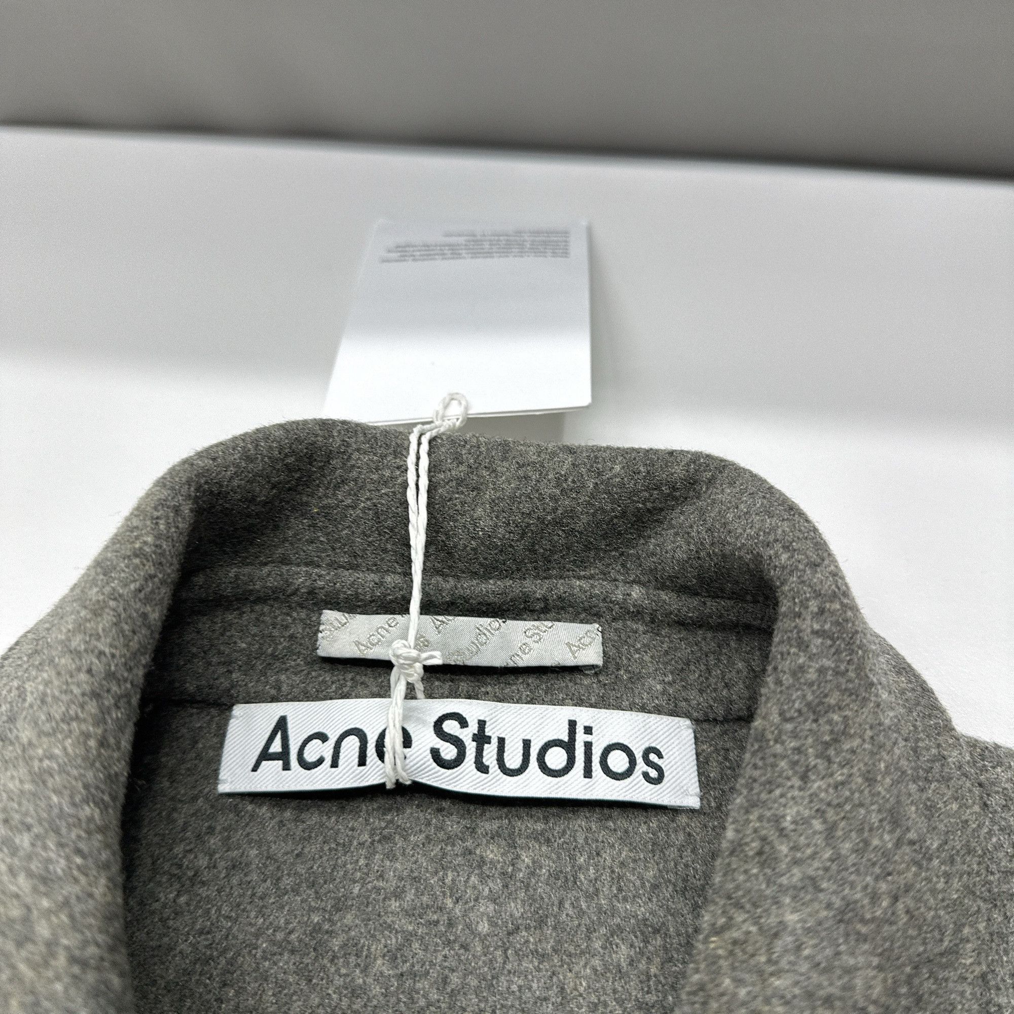 Acne Studios Acne Studios Wool Zip-Up Jacket Size S Size US S / EU 44-46 / 1 - 3 Thumbnail