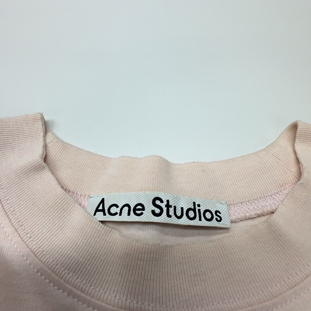 Acne Studios Acne Studios Distressed Logo T-Shirt Size XS Size US XS / EU 42 / 0 - 3 Thumbnail