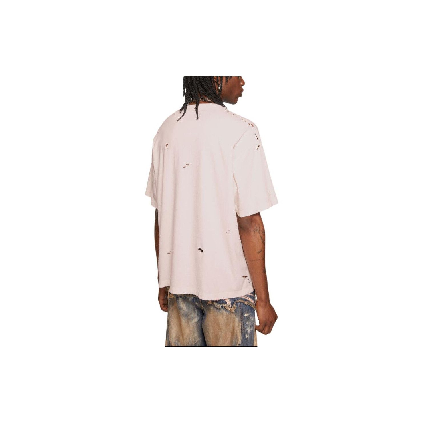 Acne Studios Acne Studios Distressed Logo T-Shirt Size XS Size US XS / EU 42 / 0 - 15 Thumbnail