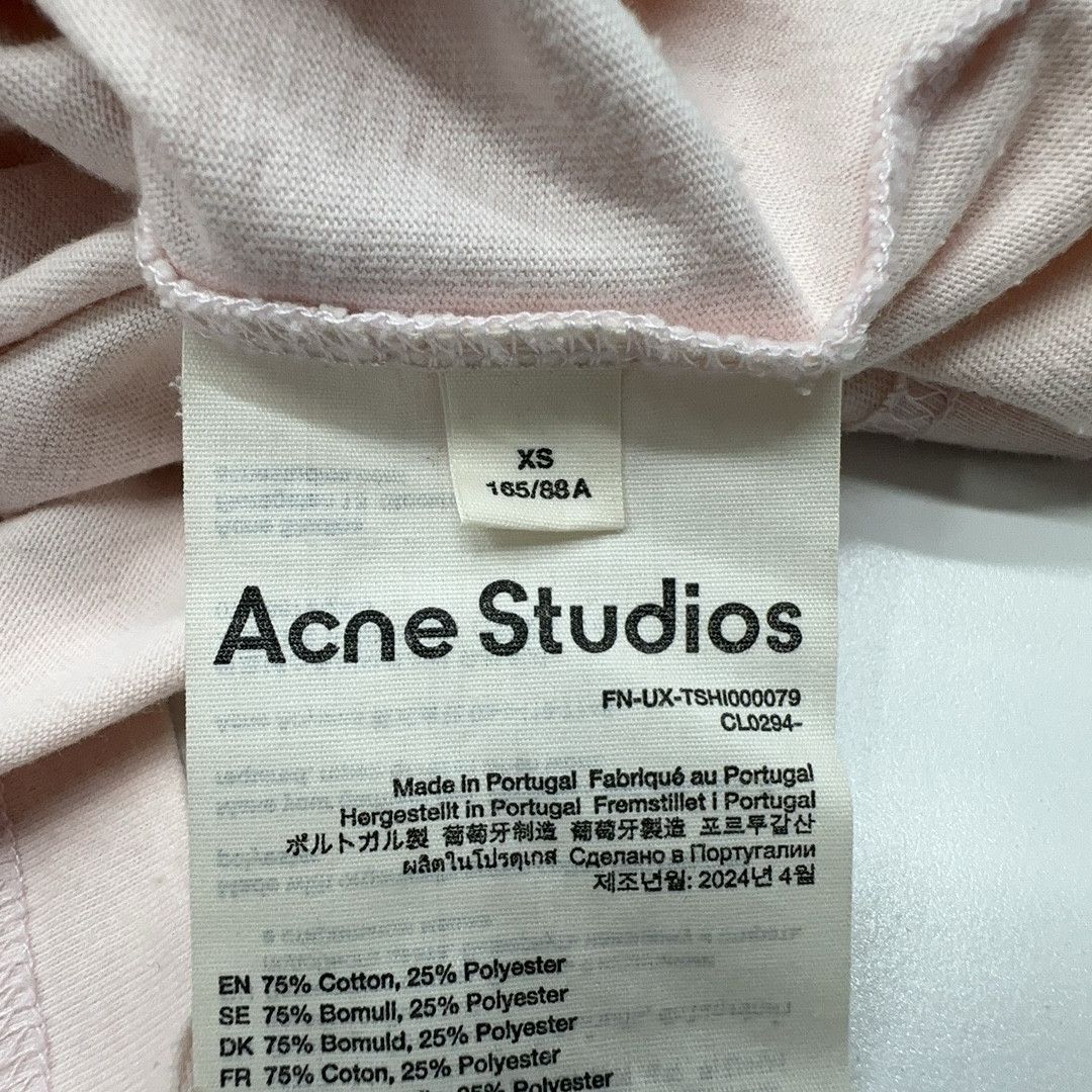 Acne Studios Acne Studios Distressed Logo T-Shirt Size XS Size US XS / EU 42 / 0 - 4 Thumbnail