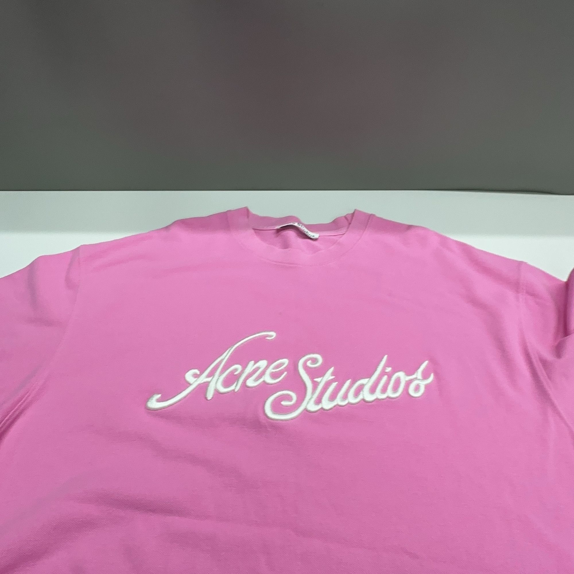 Acne Studios Acne Studios Embroidered Logo T-Shirt Size XXL Size US XXL / EU 58 / 5 - 6 Thumbnail