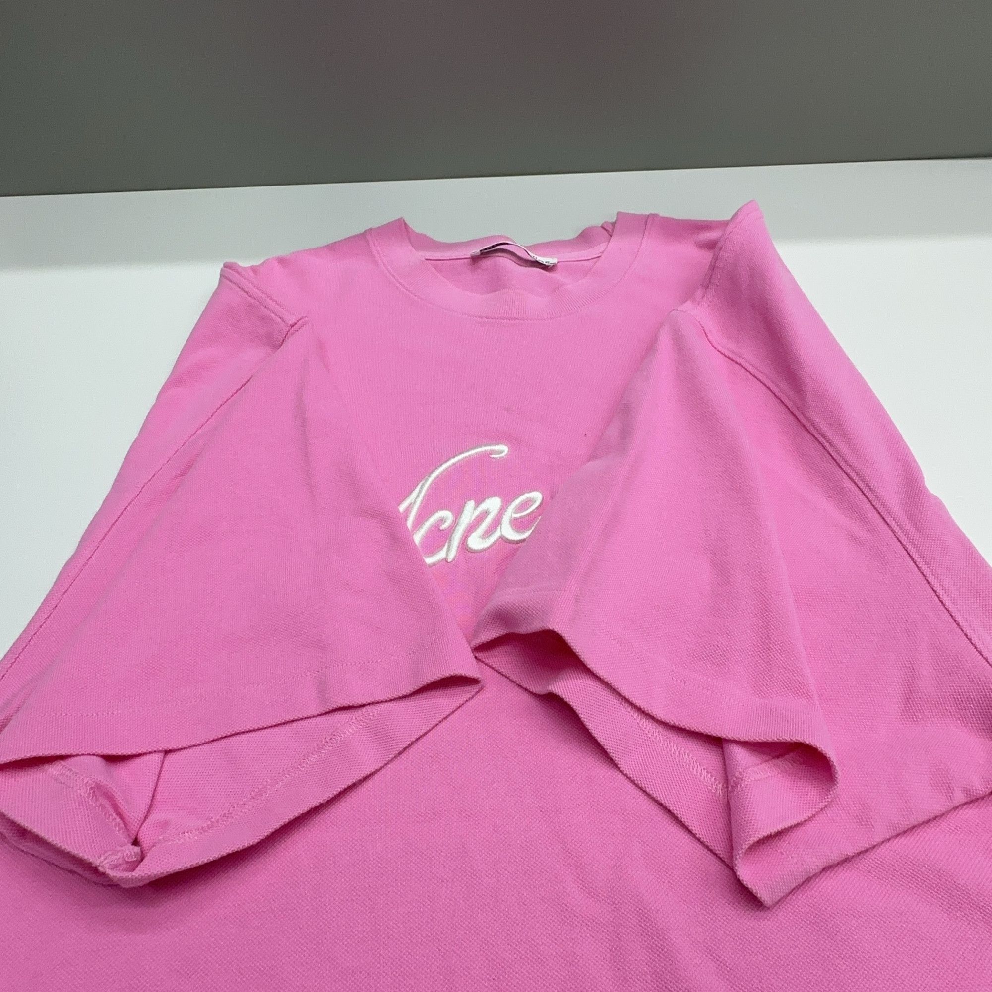 Acne Studios Acne Studios Embroidered Logo T-Shirt Size XXL Size US XXL / EU 58 / 5 - 9 Thumbnail