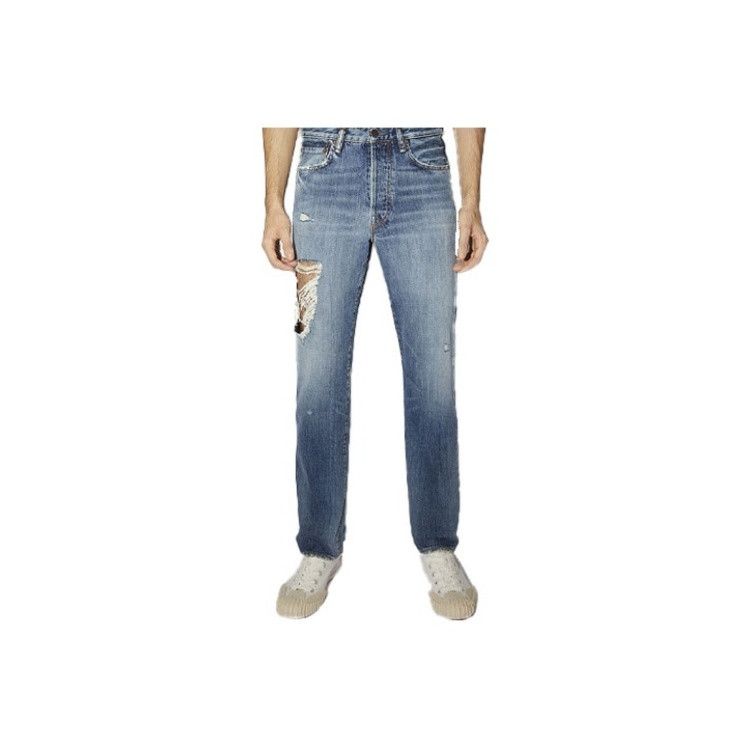Acne Studios Acne Studios 1996 Mid Torn Distressed Jeans Size 30 Size US 30 / EU 46 - 10 Thumbnail