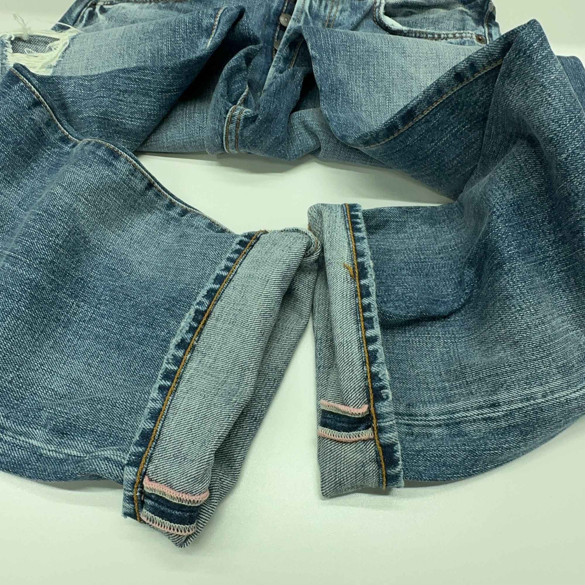 Acne Studios Acne Studios 1996 Mid Torn Distressed Jeans Size 30 Size US 30 / EU 46 - 7 Thumbnail