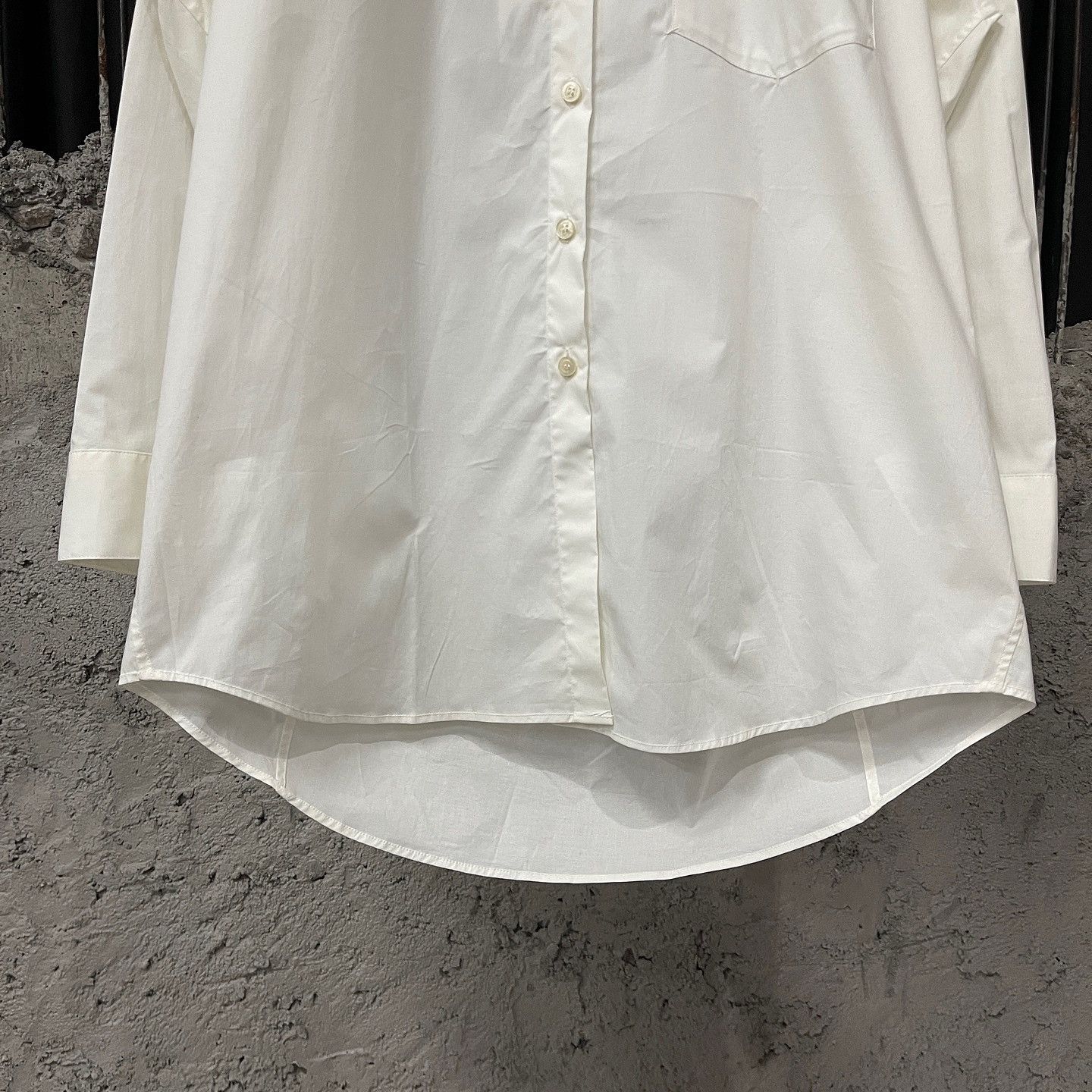Acne Studios Acne Studios White Cotton Button Up Shirt Size 34 Size XXS / US 00 / IT 34 - 6 Thumbnail