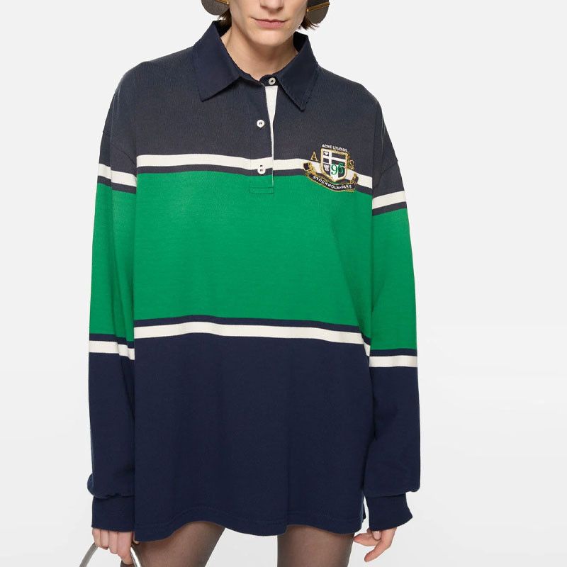 Acne Studios Acne Studios Striped Logo Patch Mini Dress XXS Size XXS / US 00 / IT 34 - 5 Thumbnail