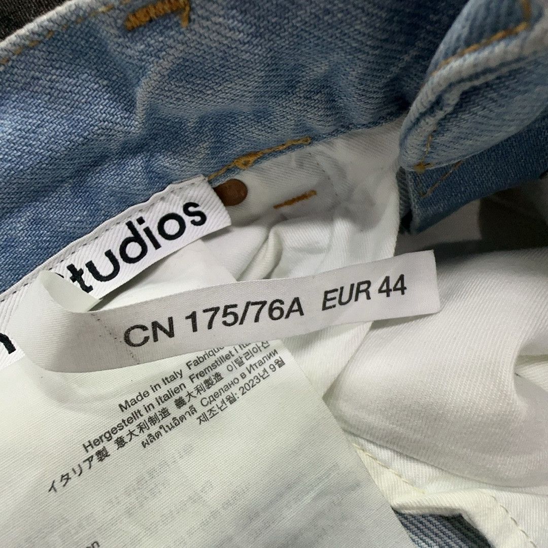 Acne Studios Acne Studios Metallic Coated Jeans Size 28 Size US 28 / EU 44 - 3 Thumbnail