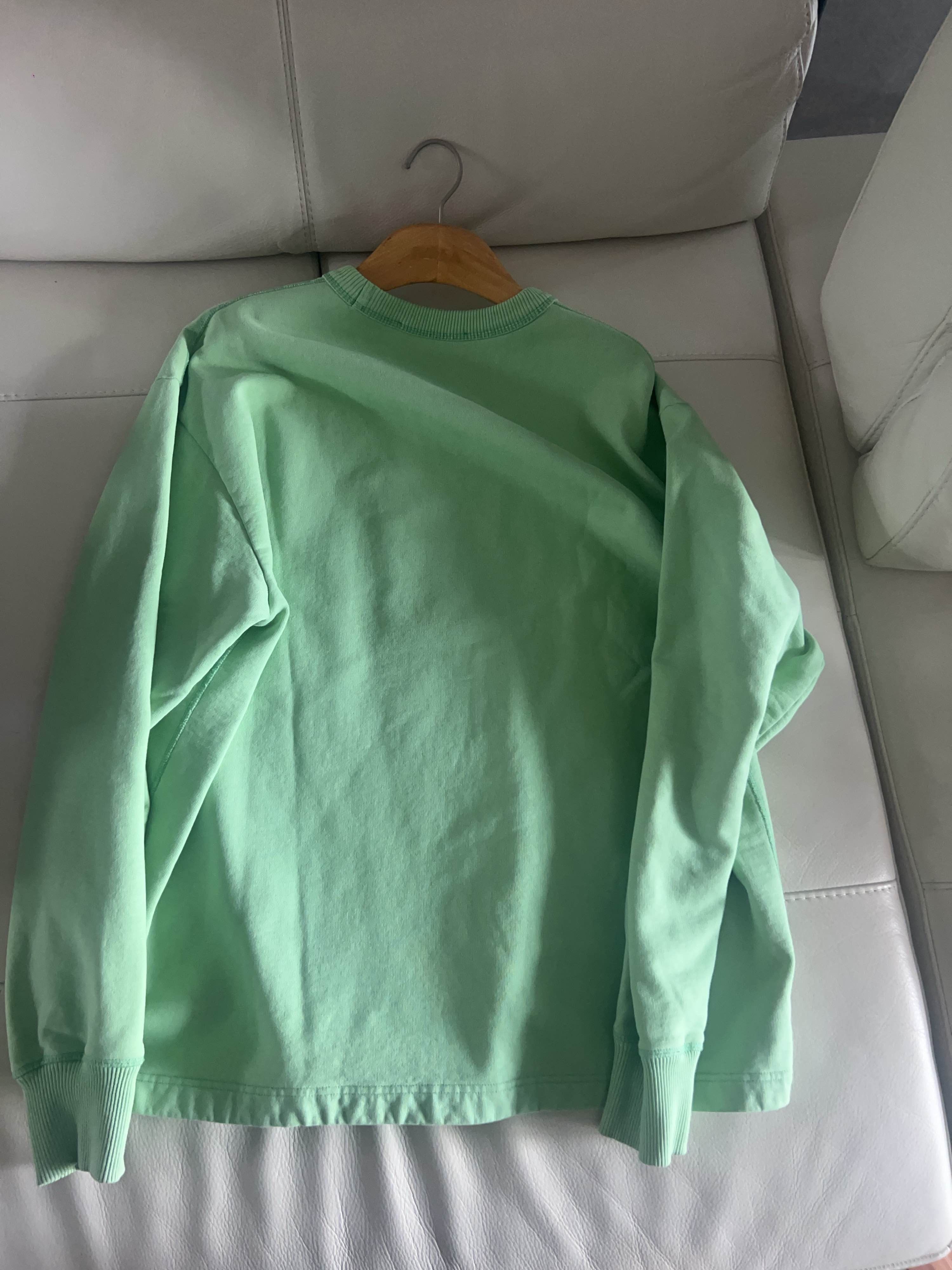 Acne Studios Acne Studios Logo Sweatshirt Mint Size M Size US M / EU 48-50 / 2 - 2 Thumbnail