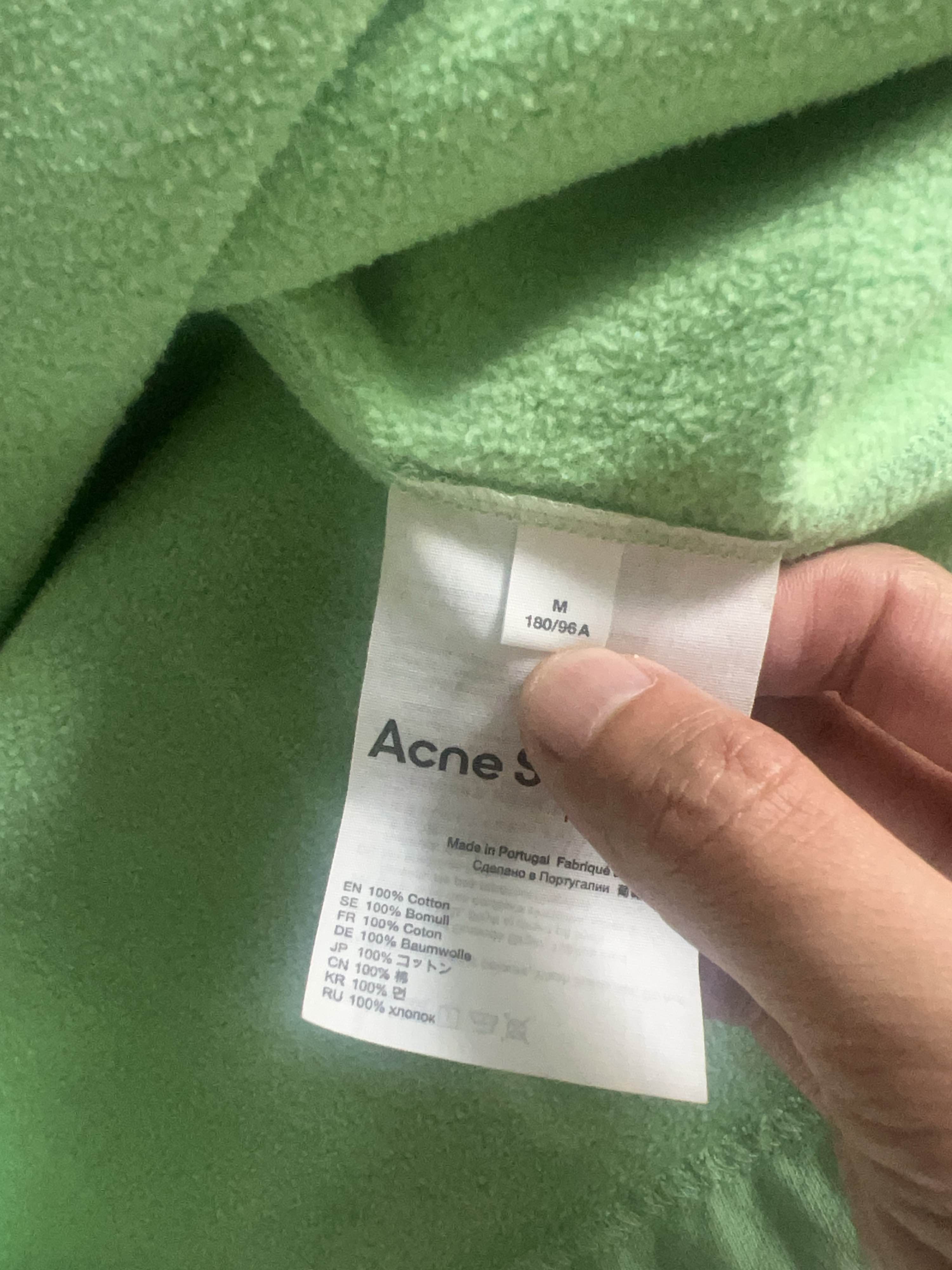 Acne Studios Acne Studios Logo Sweatshirt Mint Size M Size US M / EU 48-50 / 2 - 5 Thumbnail