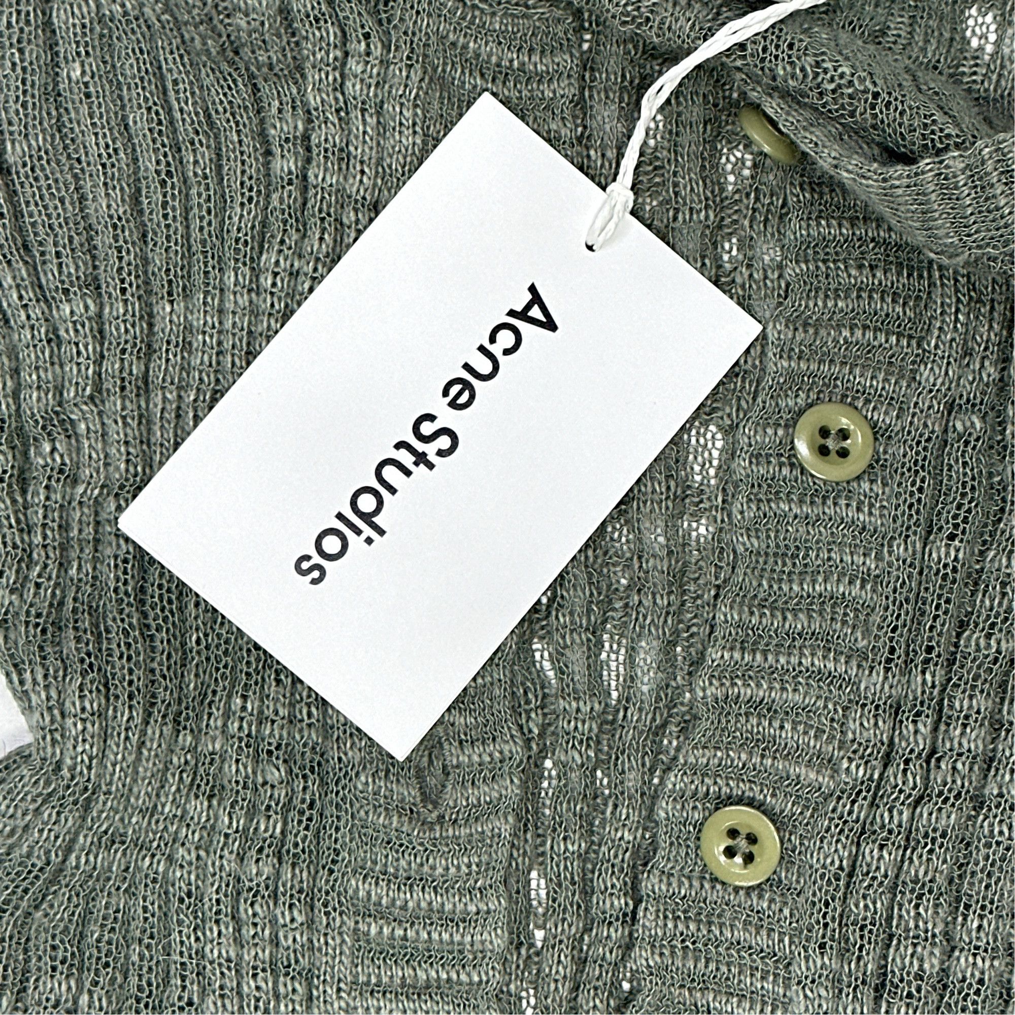 Acne Studios Acne Studios Ribbed Knit Cardigan Size XS Size XS / US 0-2 / IT 36-38 - 3 Thumbnail