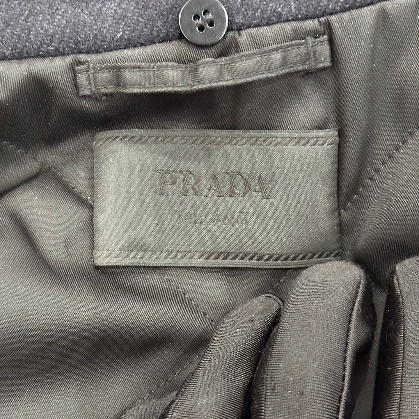 Prada Prada Wool Zip Jacket Size XL Size US XL / EU 56 / 4 - 3 Thumbnail