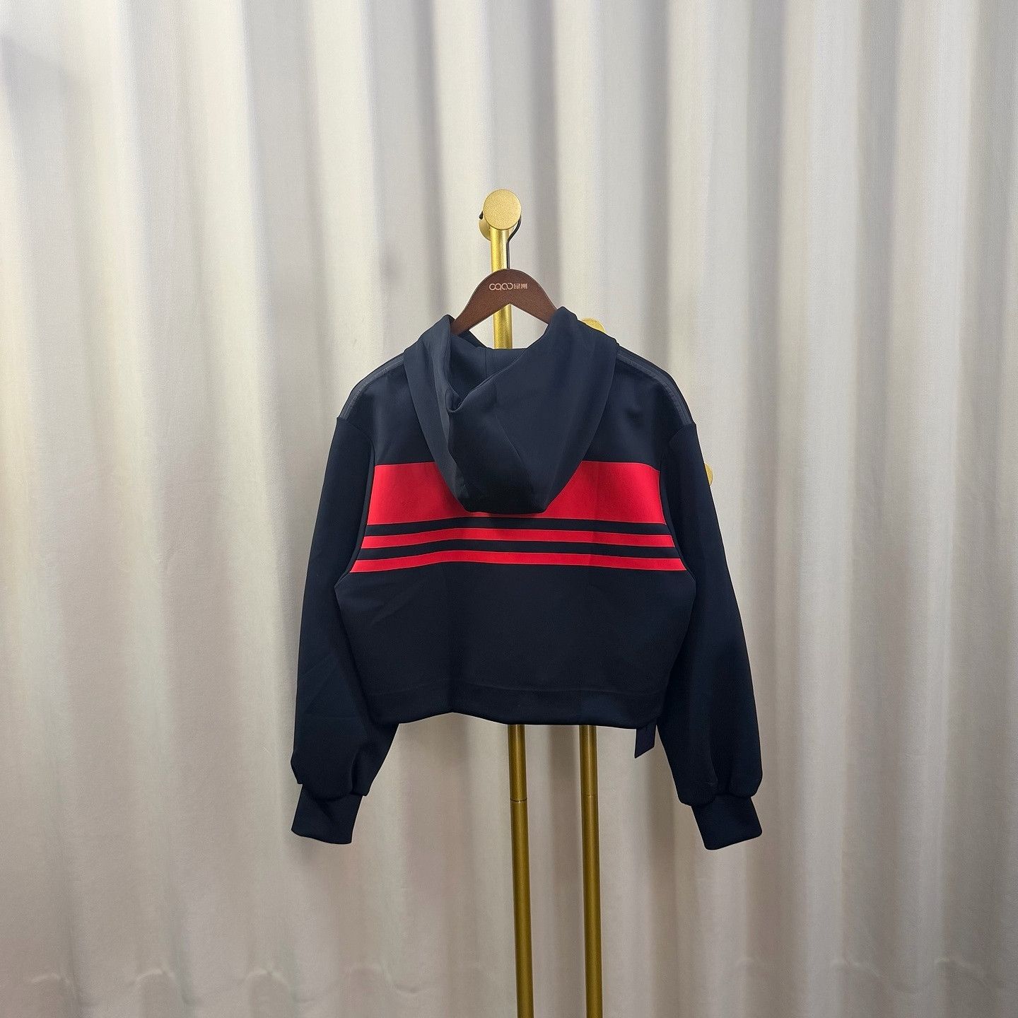 Prada Prada Logo Stripe Zip-Up Hoodie Jacket Size S Size S / US 4 / IT 40 - 2 Thumbnail