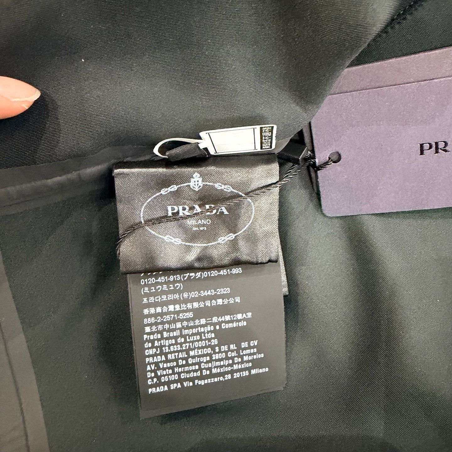 Prada Prada Logo Stripe Zip-Up Hoodie Jacket Size S Size S / US 4 / IT 40 - 4 Thumbnail