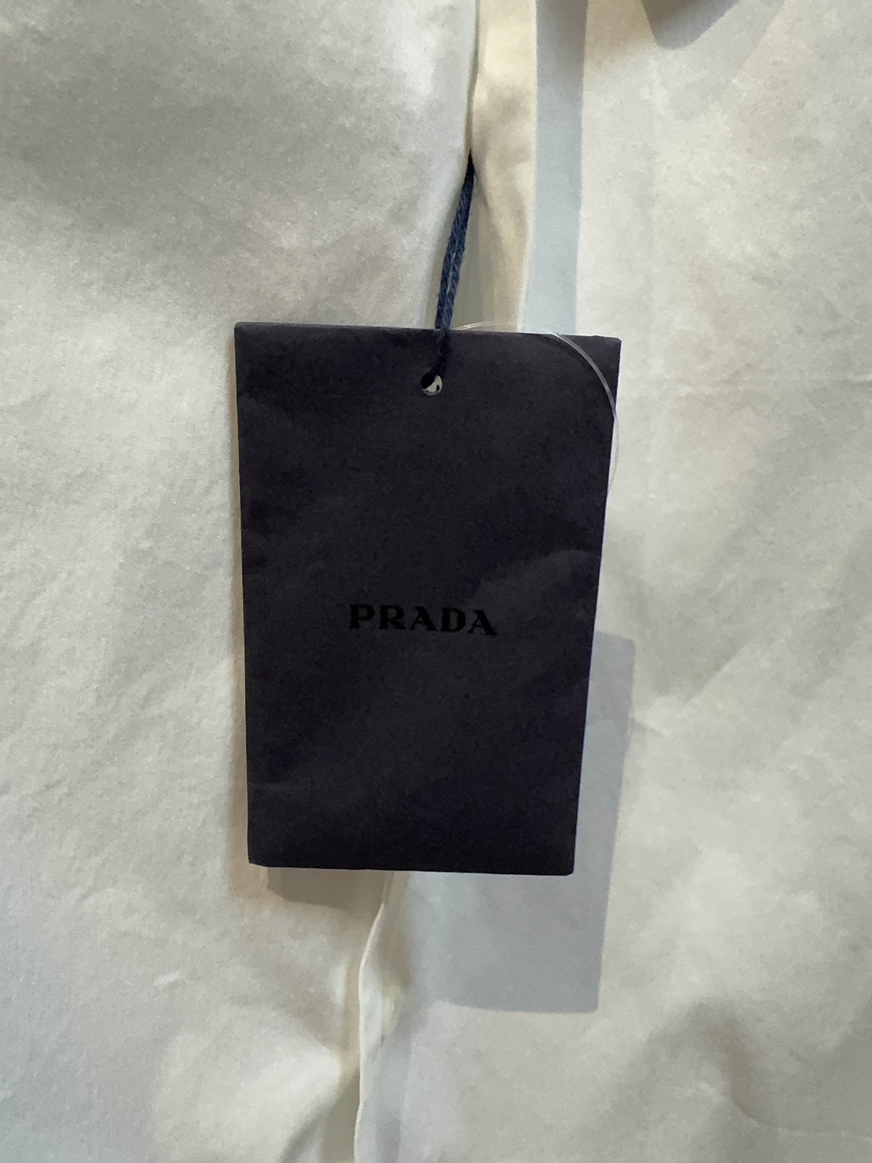 Prada Prada Cotton Blend Short Sleeve Shirt XL Size US S / EU 44-46 / 1 - 5 Thumbnail