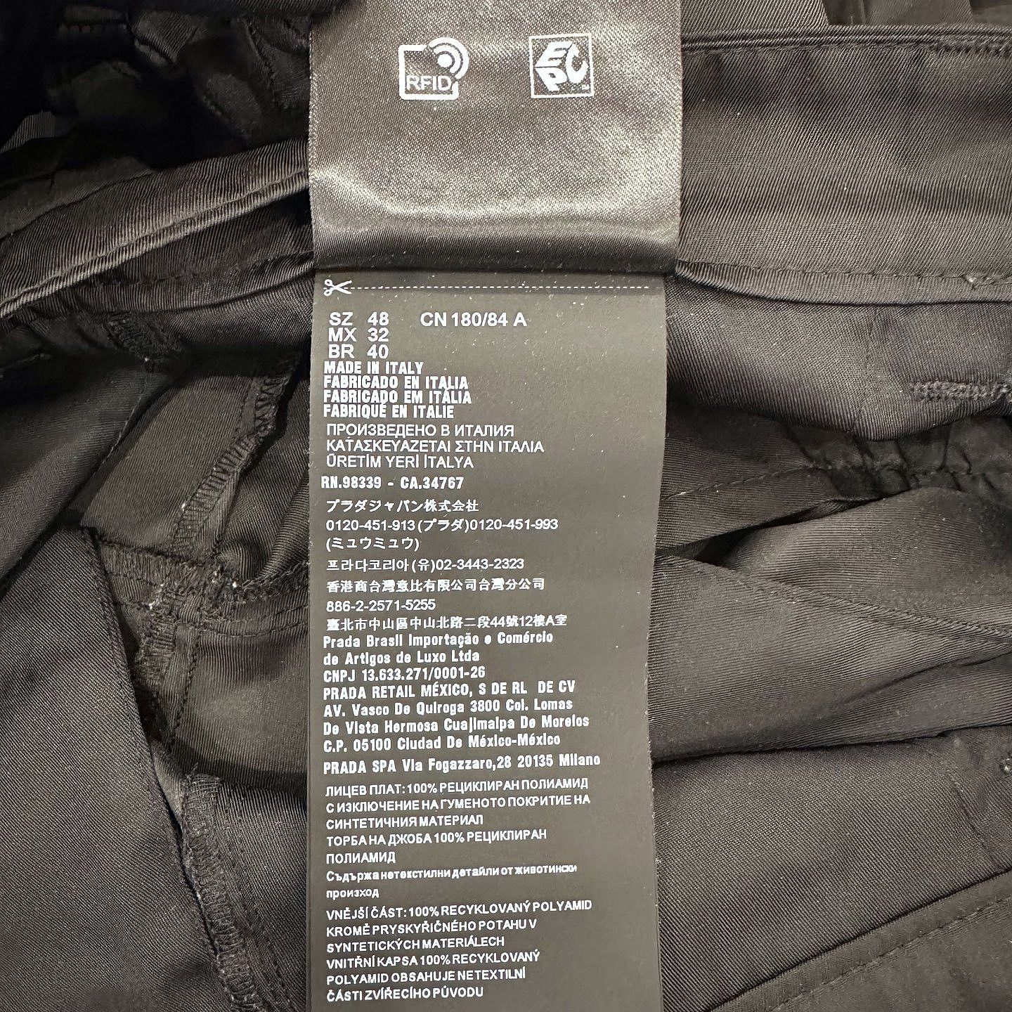 Prada Prada Re-Nylon Cargo Pants Size 48 Size US 32 / EU 48 - 8 Thumbnail