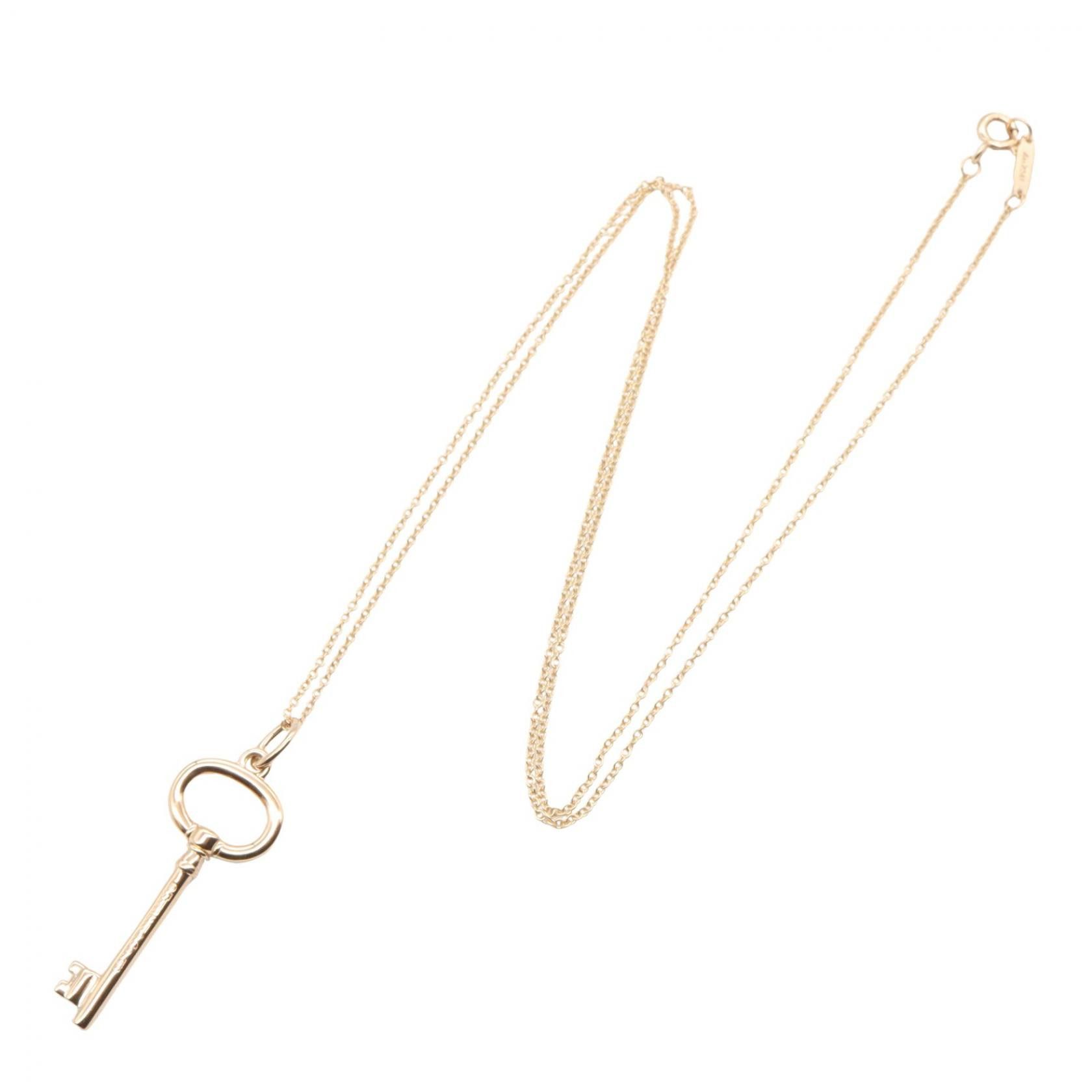 Tiffany & Co. Tiffany & Co. Tiffany & Co. Oval Key Au750 Necklace Precious Metal Necklace DUTY FREE for USA Size ONE SIZE - 2 Thumbnail